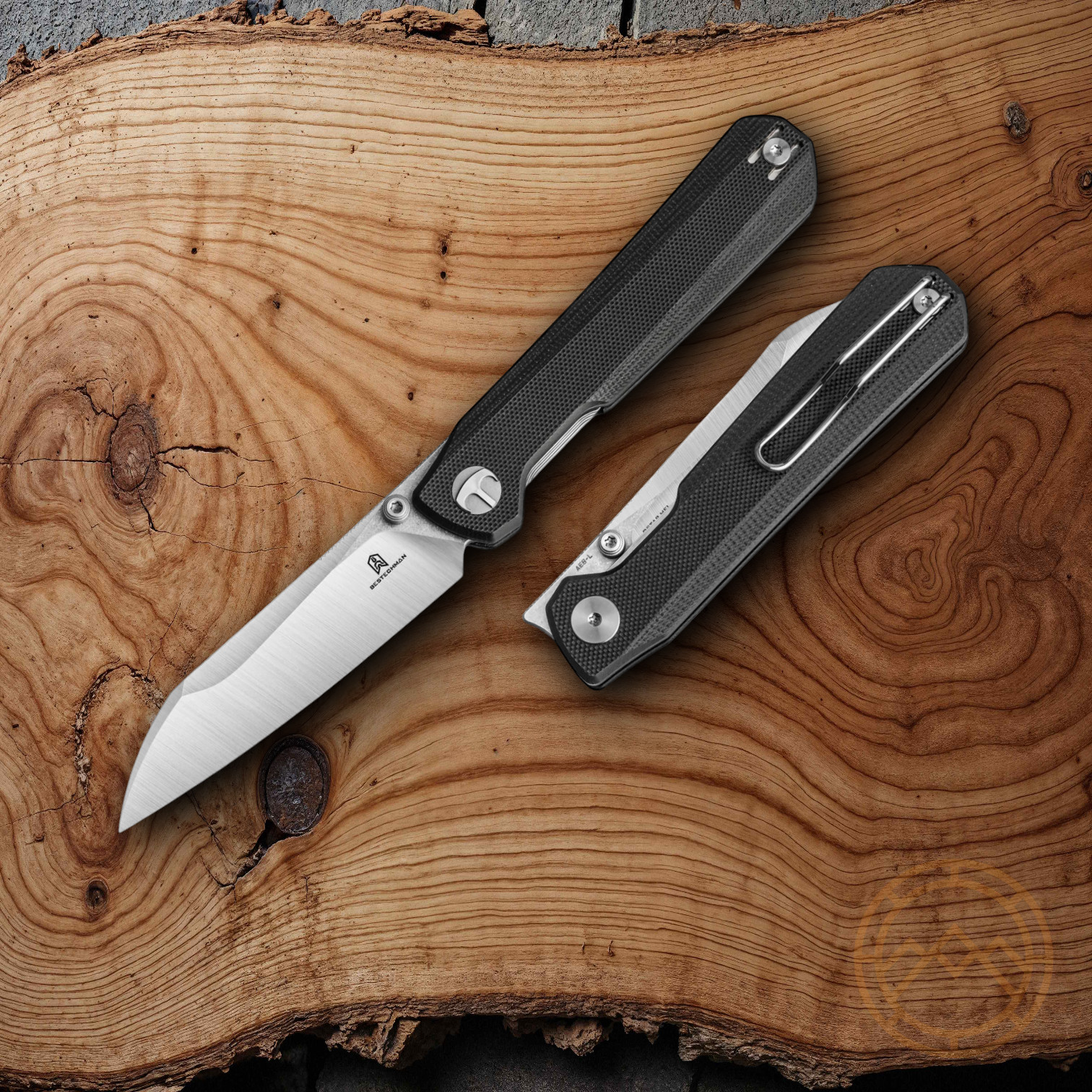 Bestech Knives Bestechman Folding Knife 3.38