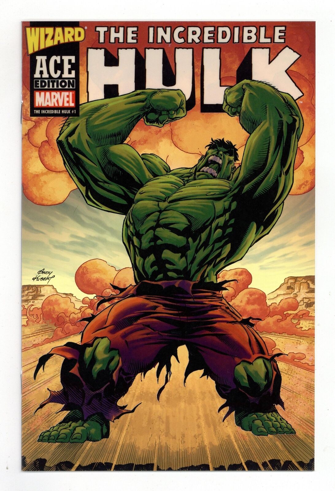 Incredible Hulk Wizard Ace Edition #1 NM- 9.2 2003