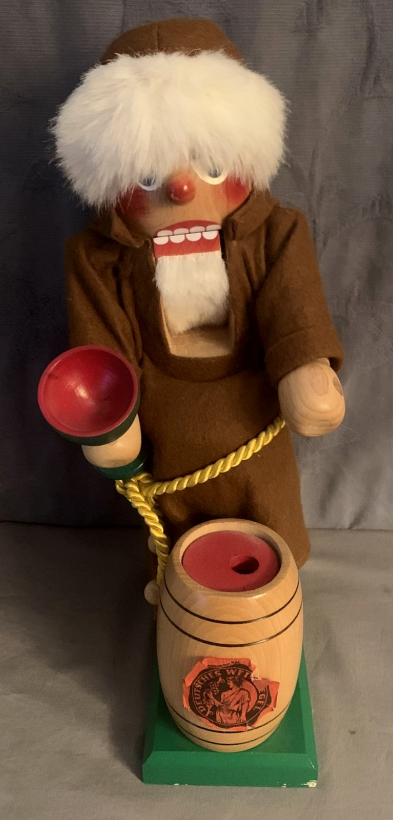 Vintage  Monk  Nutcracker