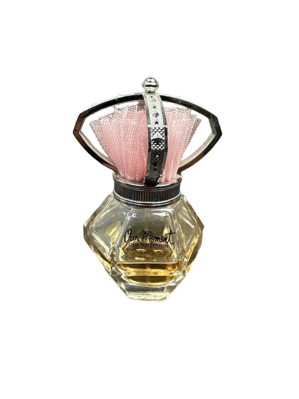 Our Moment/One Direction 1 Oz. Parfum Bottle Only/England Partially Full 30 ml