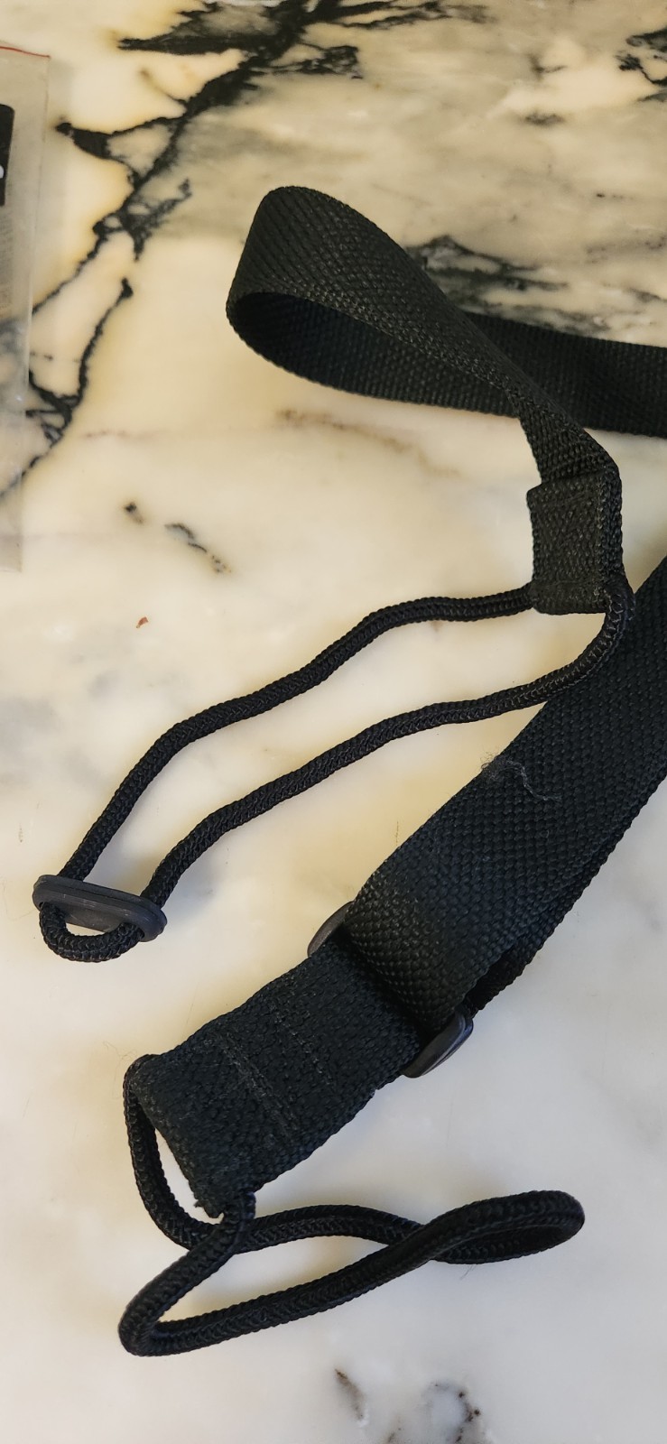 Vintage/Rare Safariland Pump Shotgun Sling, Plain Black , Old-But-NEW 