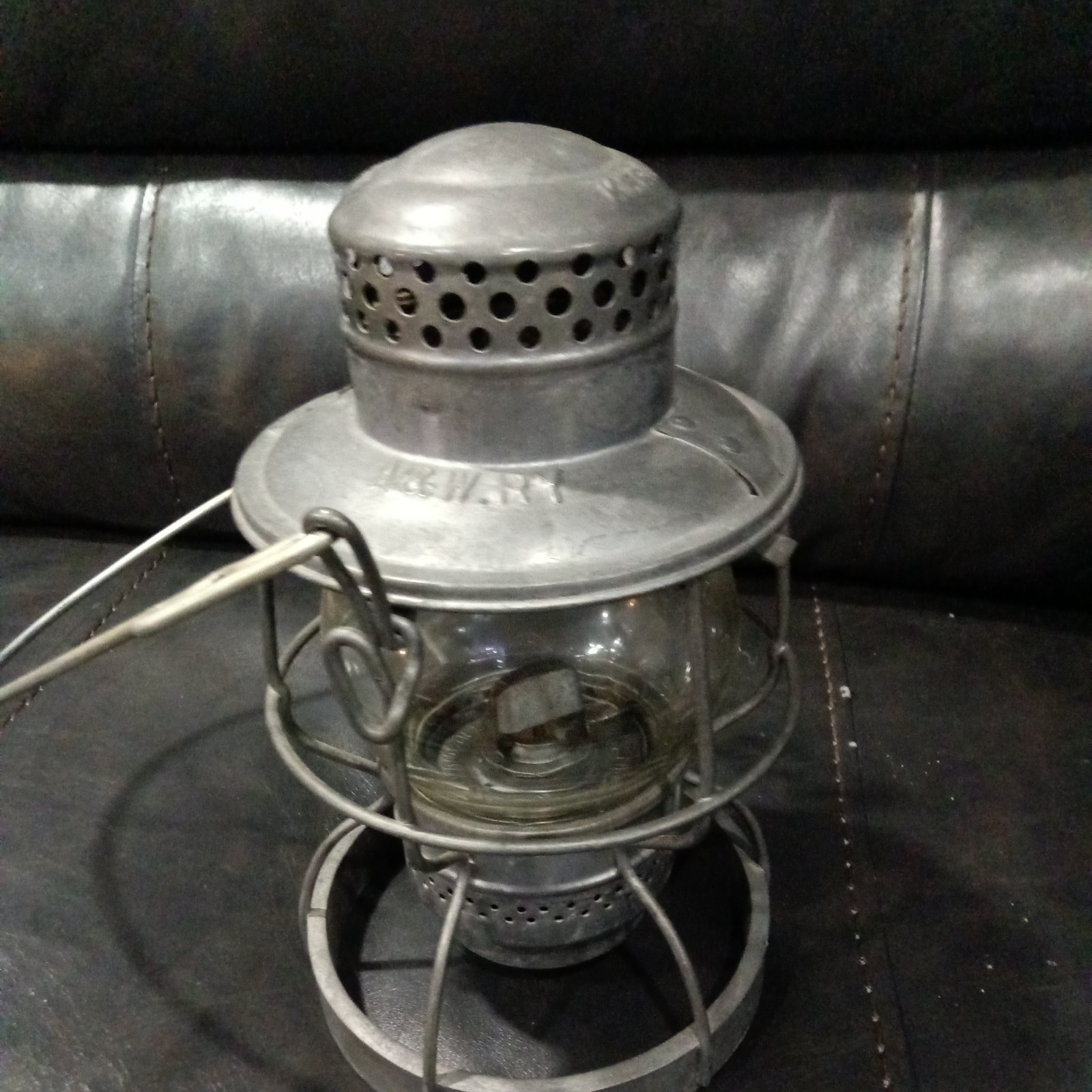 Adlake Kero N&W.RY Train Railroad lamp Lantern Norfolk and Western Railway 2C15