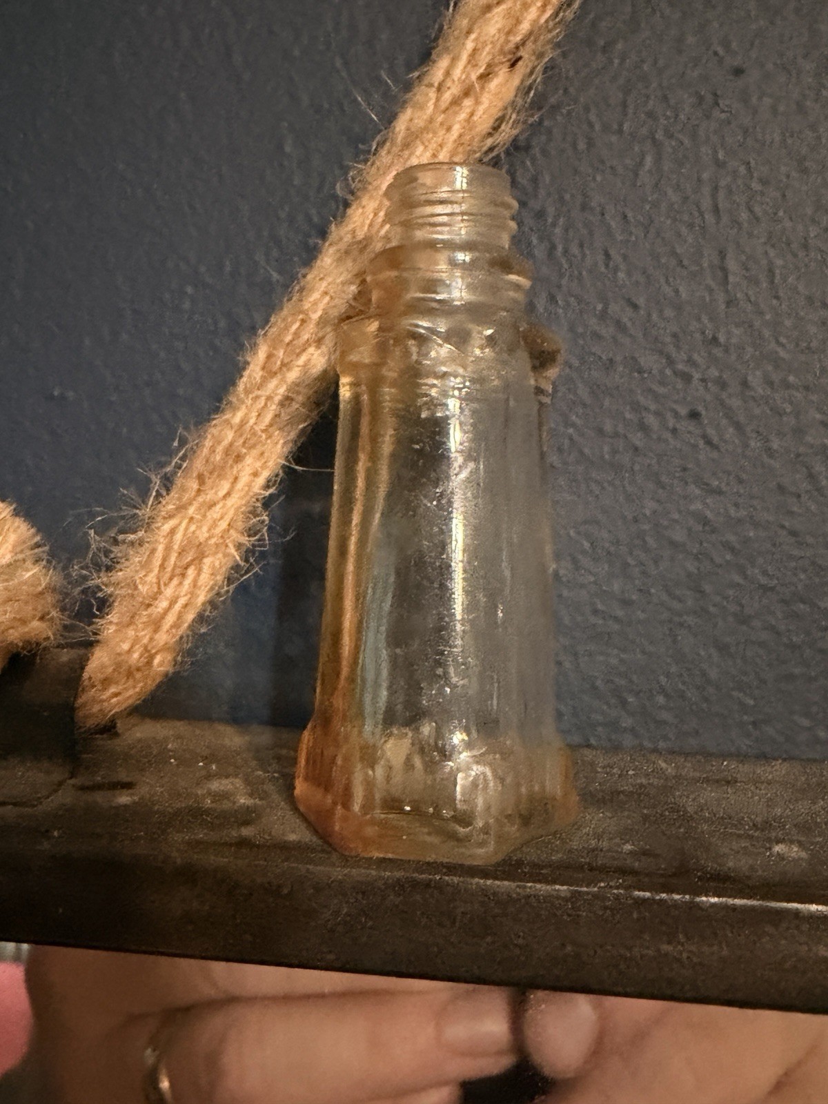 Dura-gloss Nail Polish Vintage Art Deco Bottle 1939 Magnesium Glass Old World Dura-gloss Nail Polish Vintage Art Deco Bottle 1939 Magnesium Glass Old World