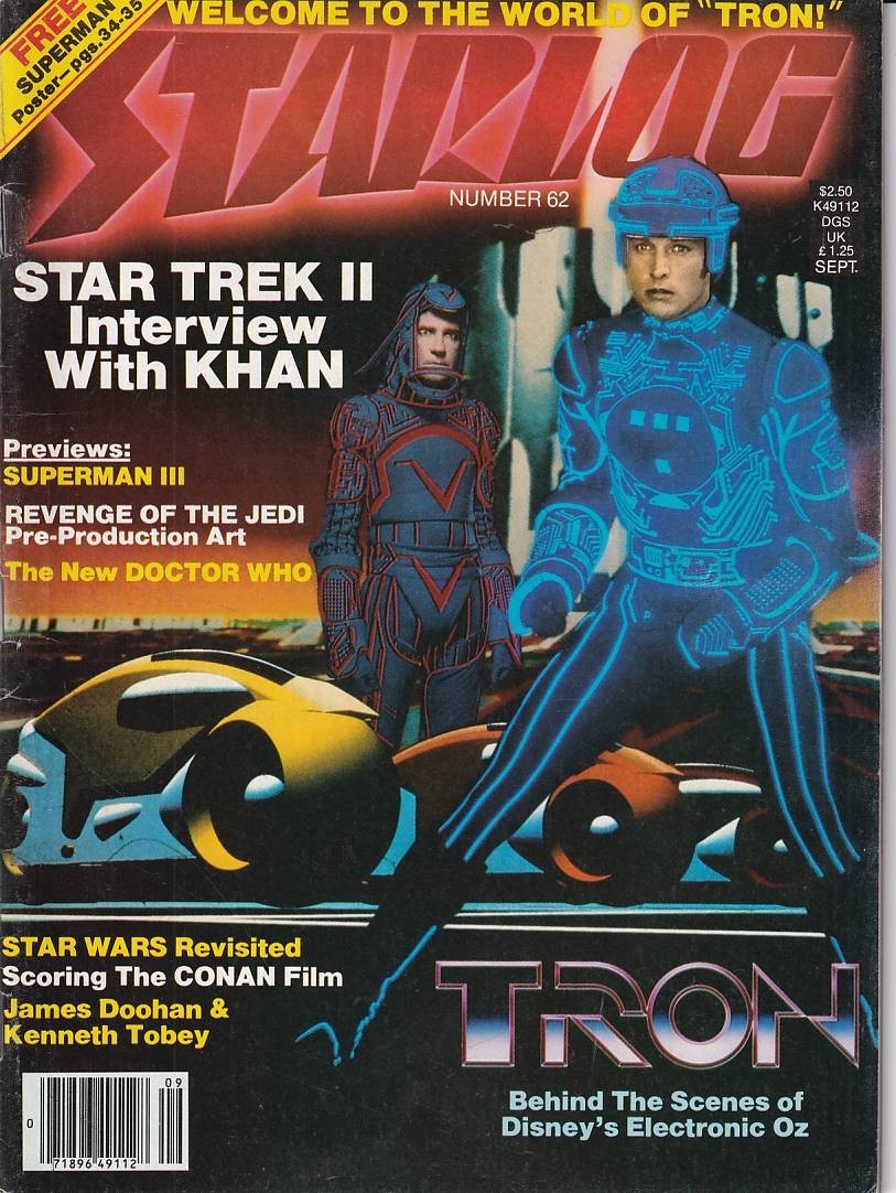 43131: STARLOG PRESS STARLOG #62 VF Grade