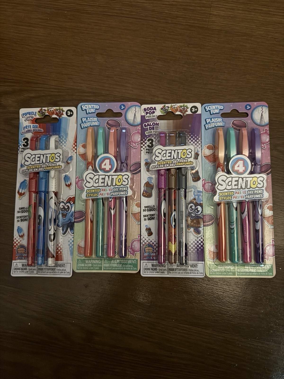 Lot Of 4 Scentos Scented Gel Pens Brand New Regular Price $28 Lot Of 4 Scentos Scented Gel Pens Brand New Regular Price $28