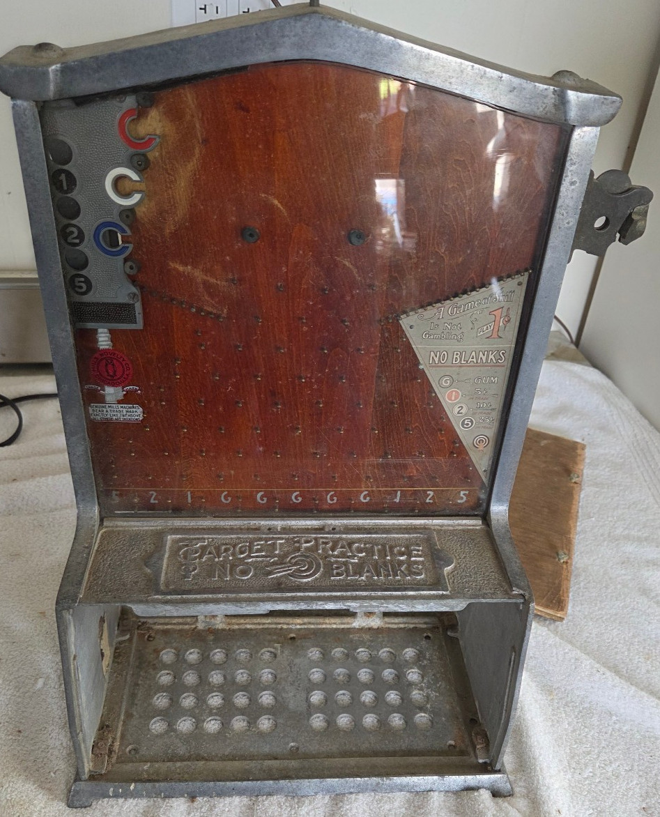 Antique 1920's Mills Target Practice Trade Stimulator