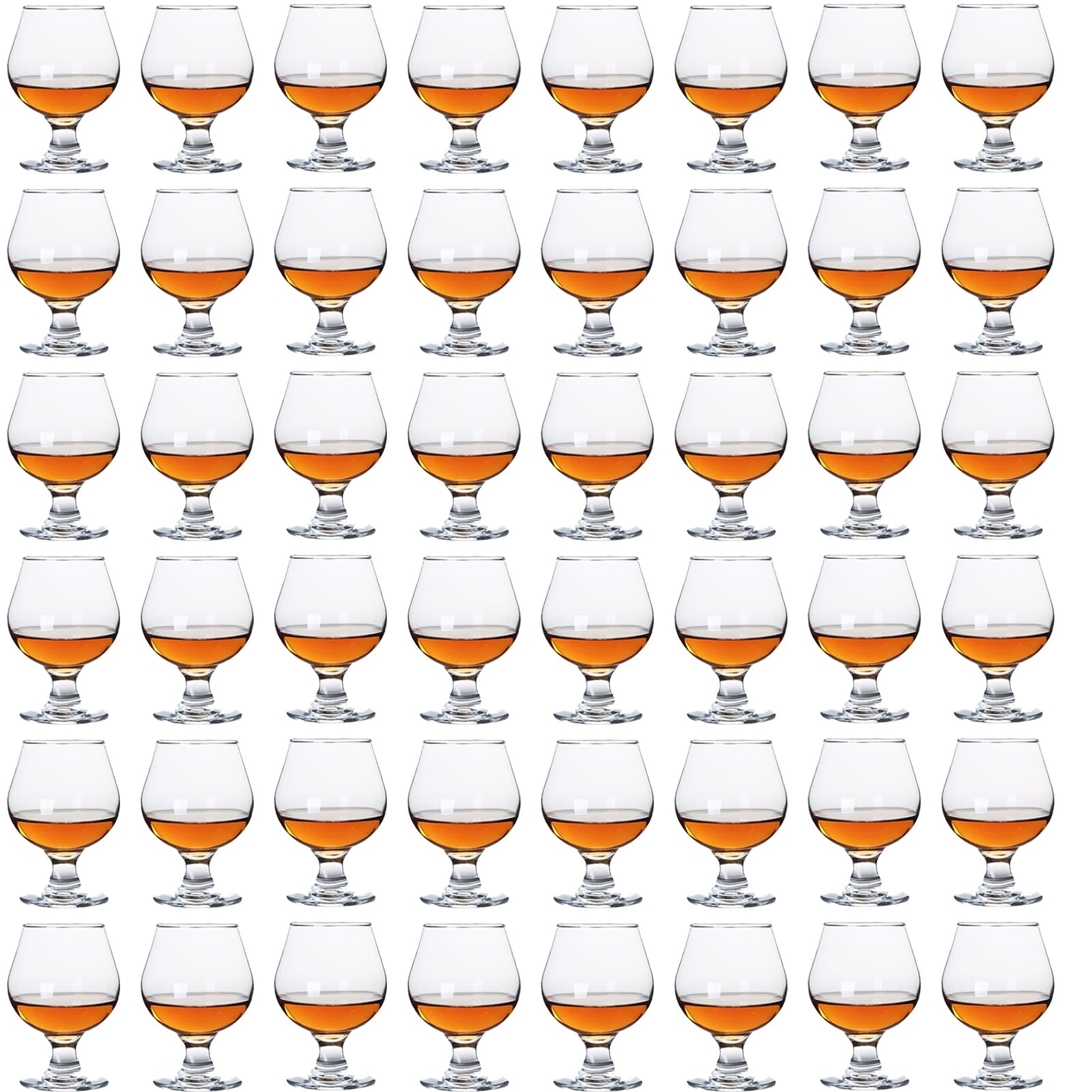 Srgeilzati Snifters Set of 48 50ml 1.75 floz Cognac Glasses