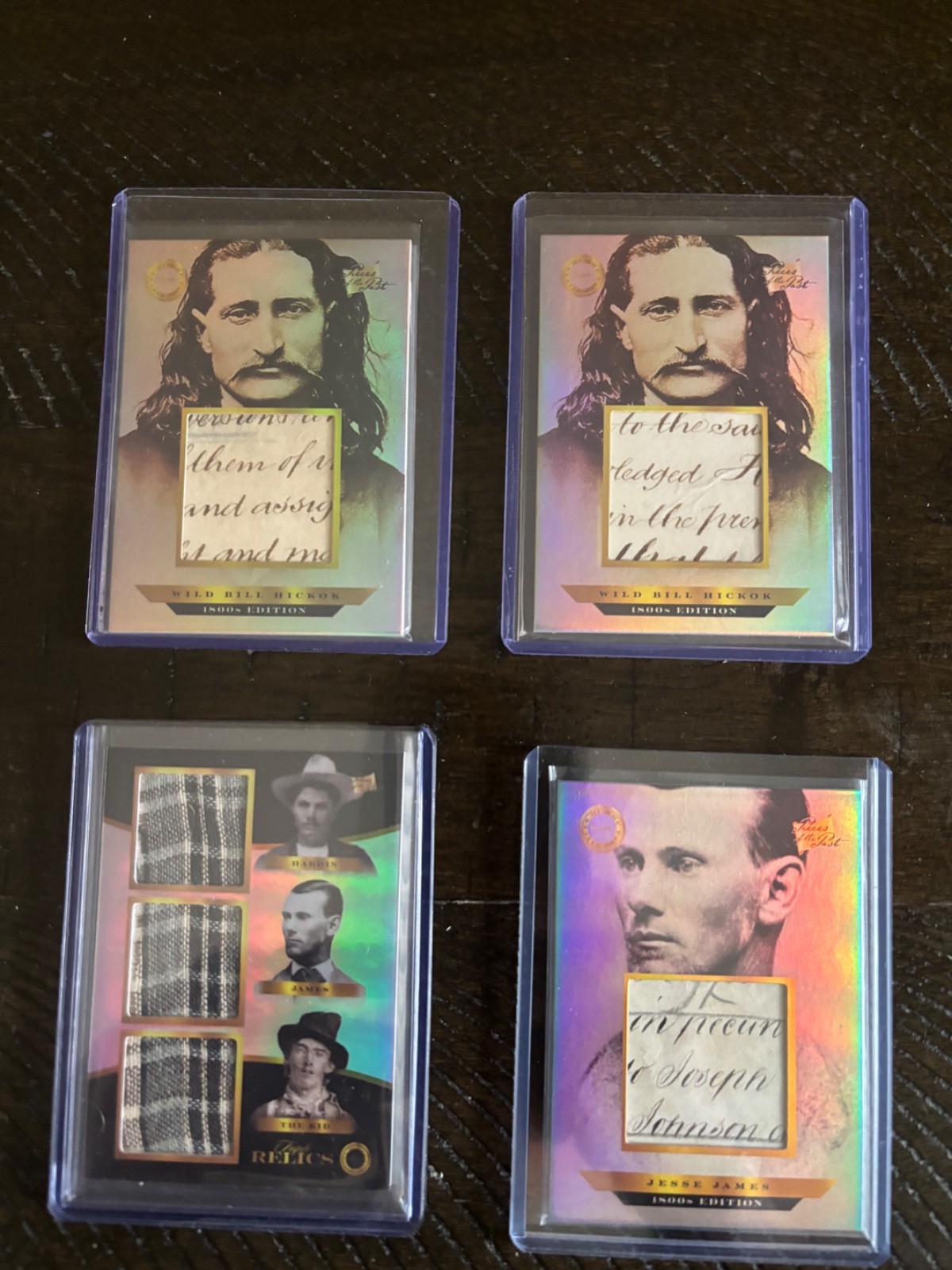 Pieces of the past wild bill hickock, Jessa James, Billy the Kid Pieces of the past wild bill hickock, Jessa James, Billy the Kid