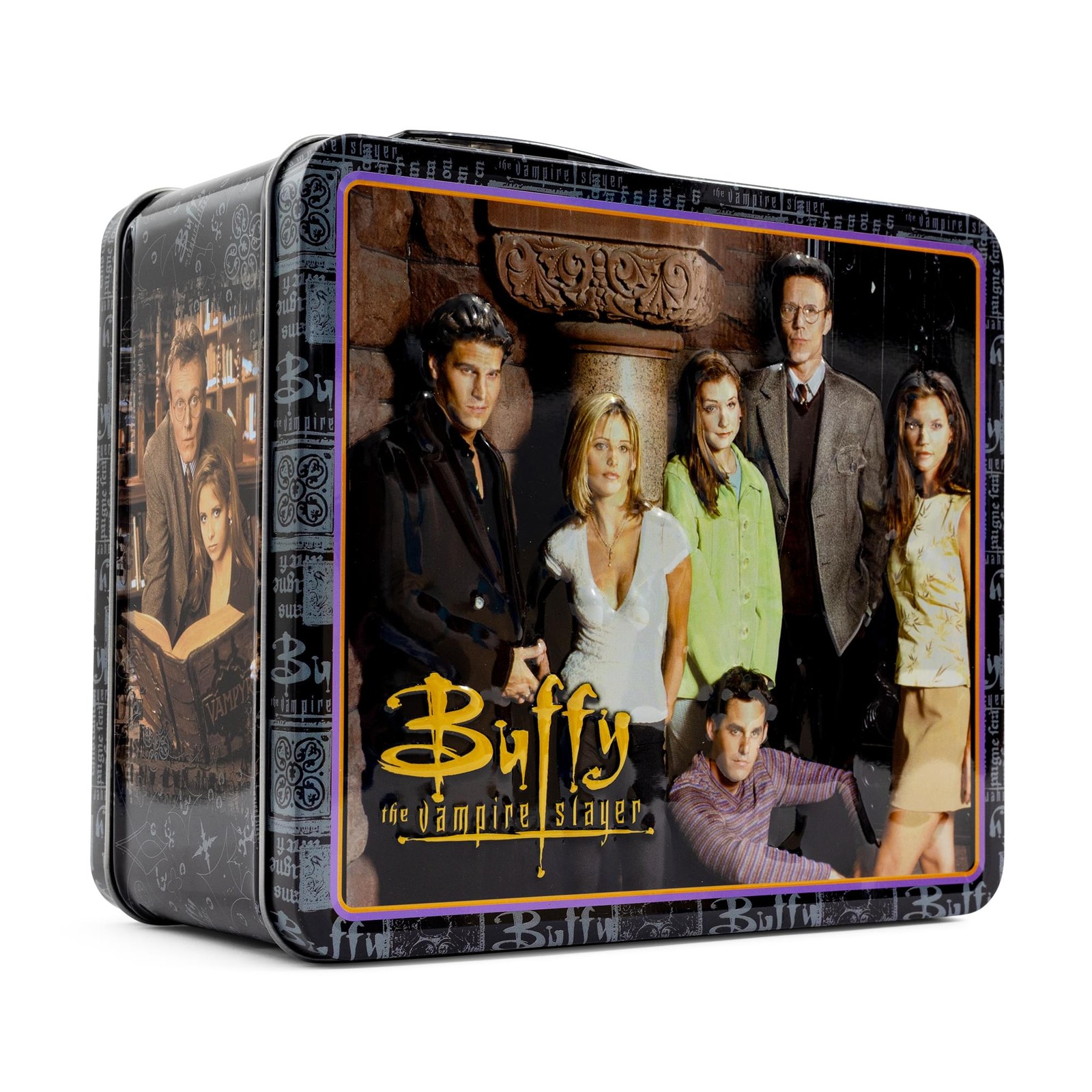 Buffy The Vampire Slayer Retro Metal Lunchbox | Toynk Exclusive Buffy The Vampire Slayer Retro Metal Lunchbox | Toynk Exclusive