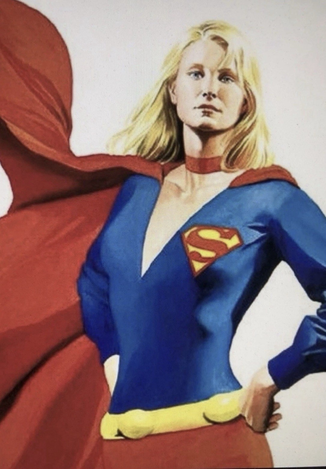 Vintage 2001 Supergirl Poster Alex Ross DC Comics 22\