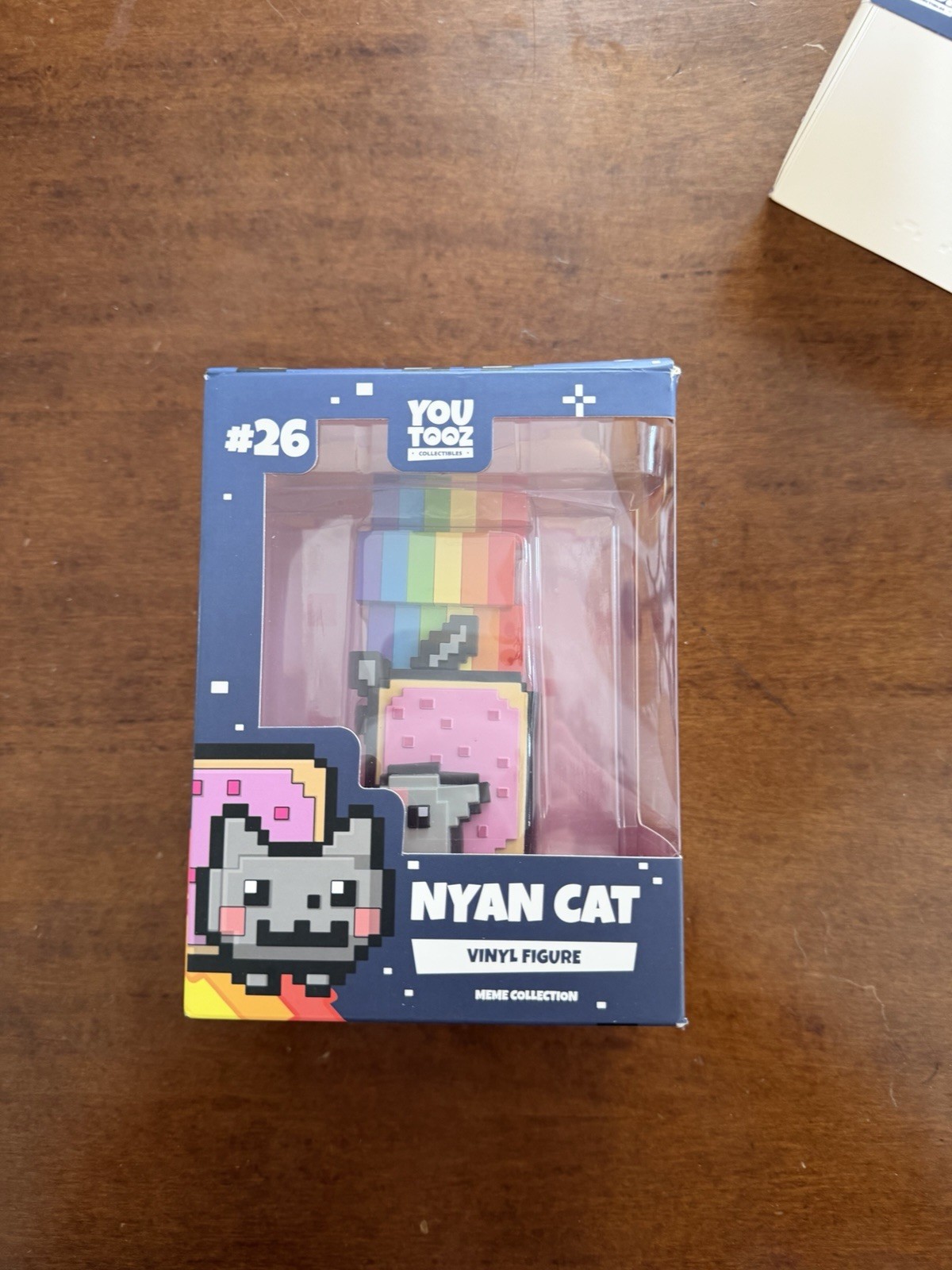 RARE YouTooz  Nyan Cat Figure #26 Meme collection CIB Unsealed