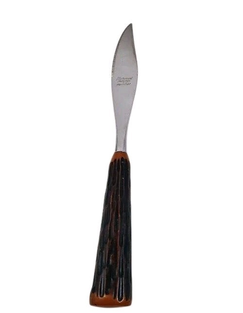 Vintage Fleetwood Designers Serrated Steak Knife MCM Stainless Steel