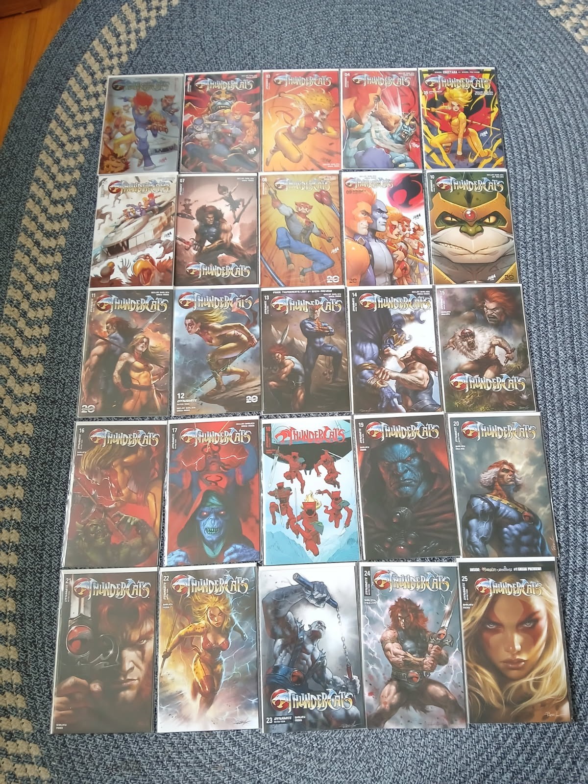Thundercats #1-25, Thundercats Lost #1-10, Cheetara #1-5 (1st Prints, VF-NM)