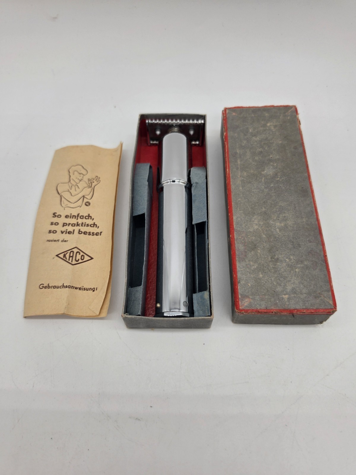 Vintage Made In Germany Kaco Battery Operated Razor In Mint Condition Scarce Vintage Made In Germany Kaco Battery Operated Razor In Mint Condition Scarce