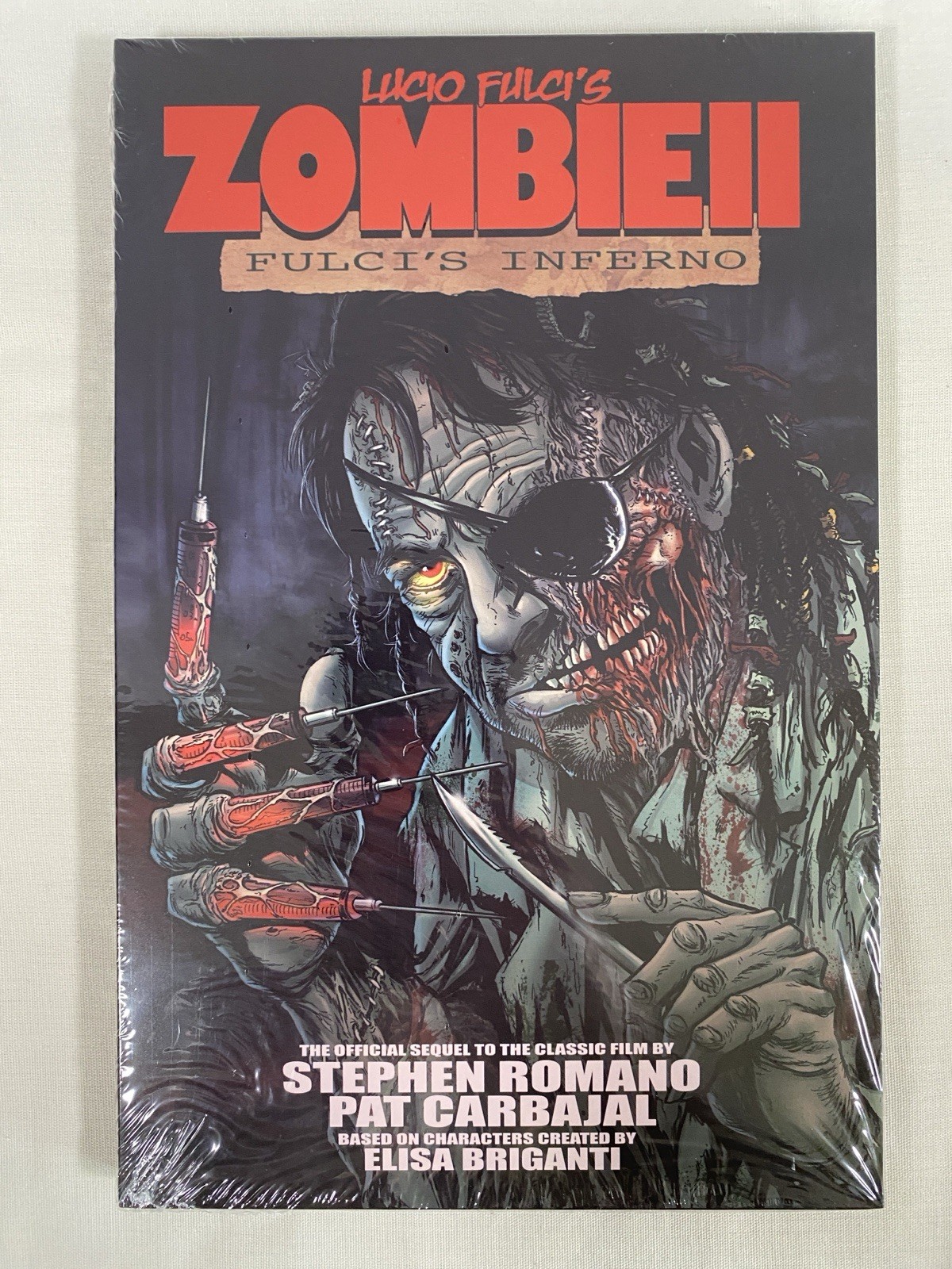 Lucio Fulci’s Zombie II Graphic Novel TPB Eibon Press Fulci\'s Inferno