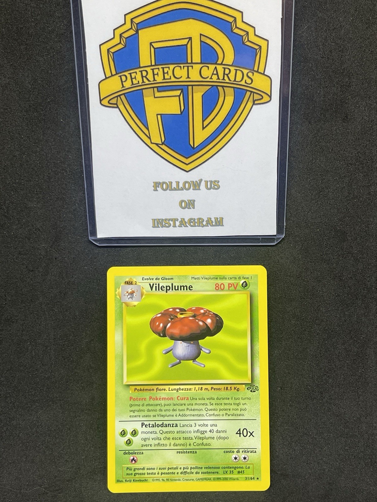 POKÉMON JUNGLE UNLIMITED VILEPLUME RARE NONHOLO 31/64 NM