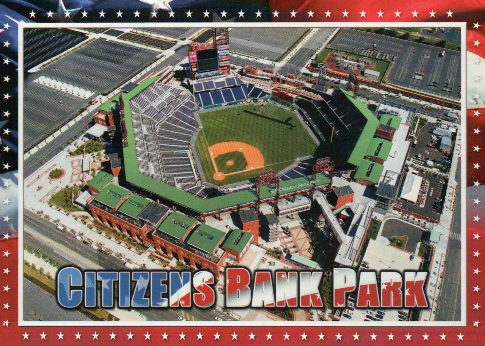 Citizens Bank Park Home of MLB Baseball Pennsylvania Phillies - Stadium Postcard