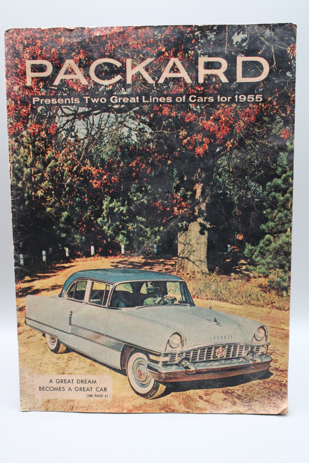 1955 Packard 400 ,CARRIBBEAN, CLIPPER  Original Automotive Vintage Brochure