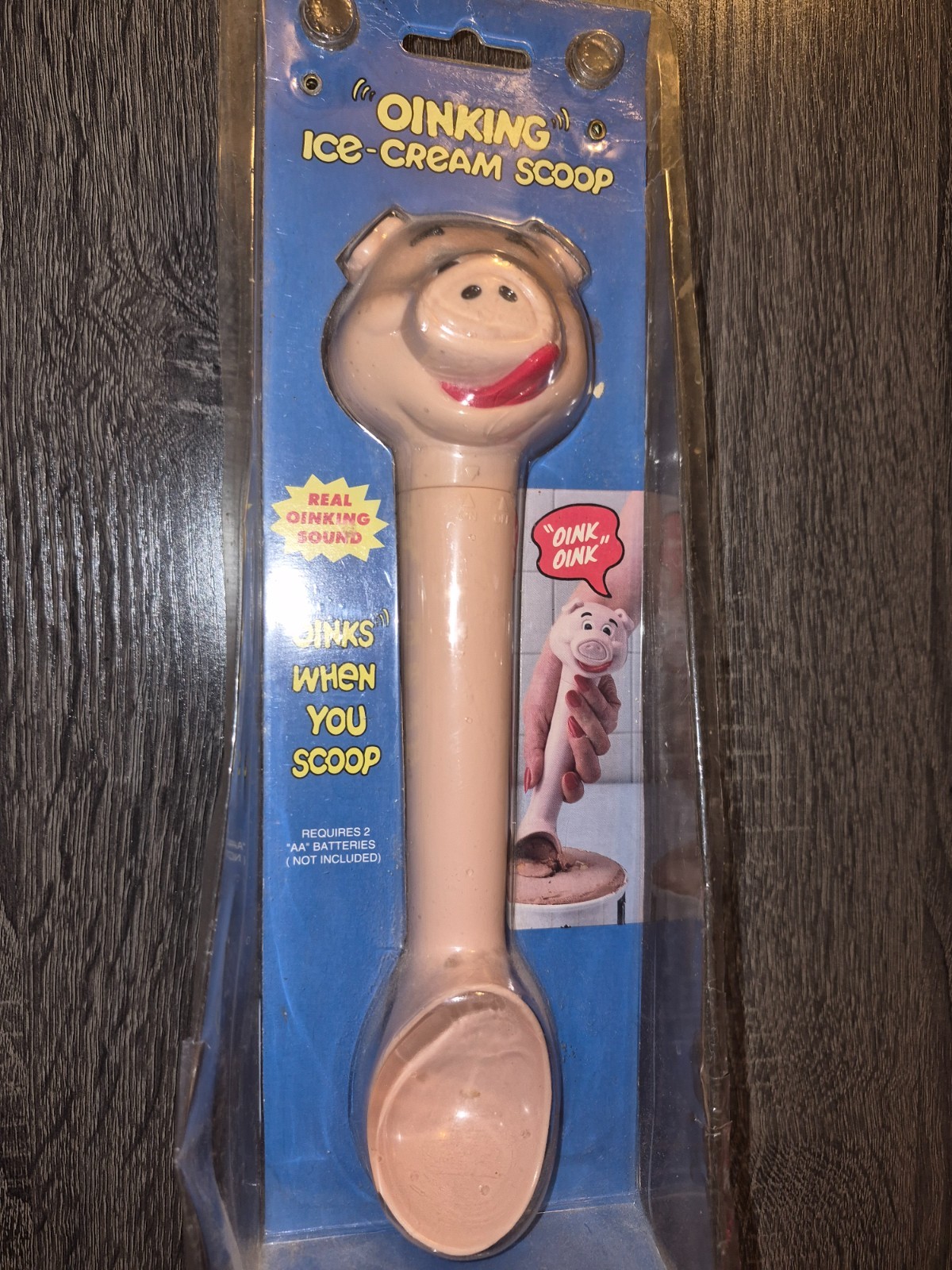 Vintage 1992 Fun-damental Too Ltd Pig Oinking  Ice Cream Scoop - NWT