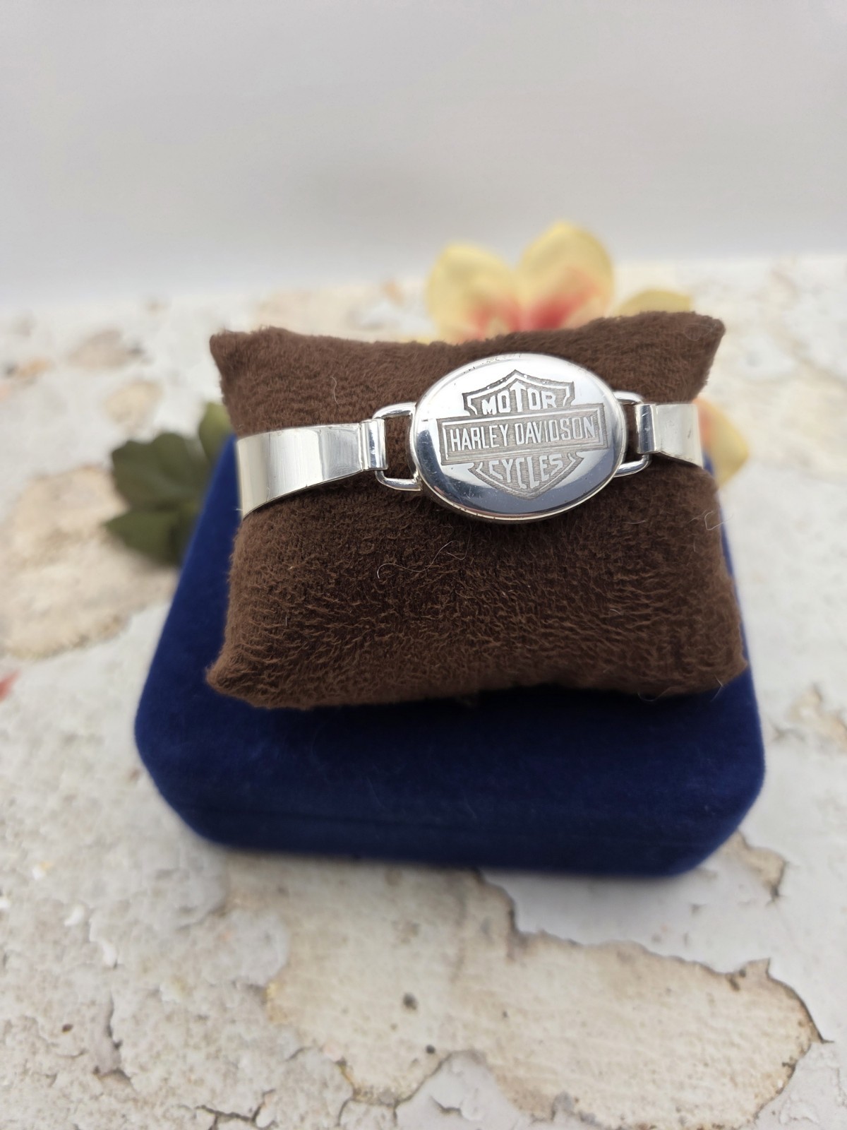 Rare Vintage HARLEY DAVIDSON Bracelet SIGNED 