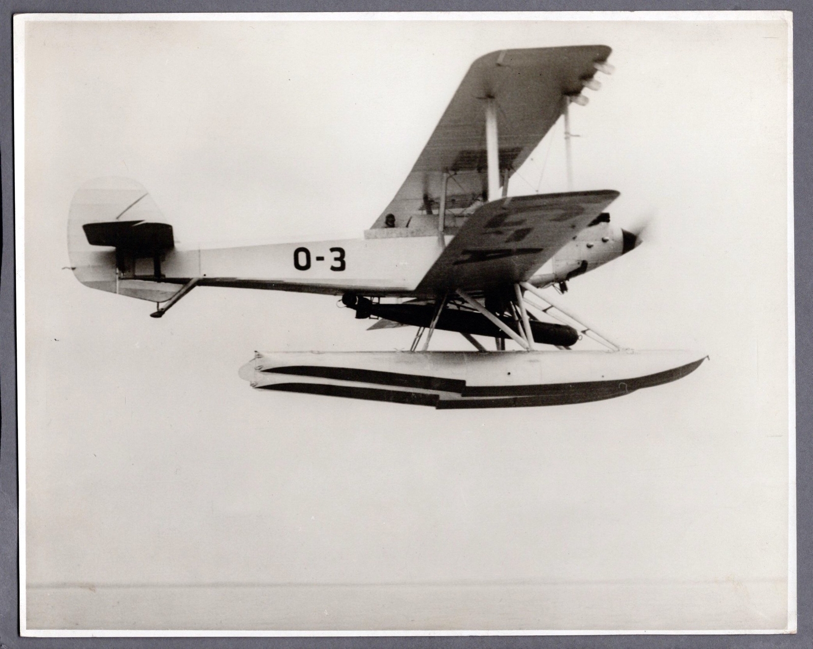 VICKERS VILDEBEEST FLOAT PLANE ORIGINAL VINTAGE MANUFACTURER PHOTO HISPANO SUIZA