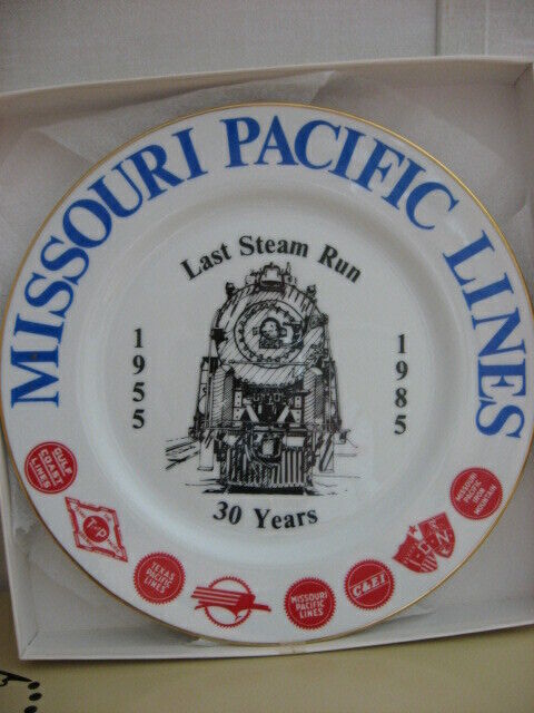 Vintage MISSOURI PACIFIC COLLECTOR\'S PLATE \