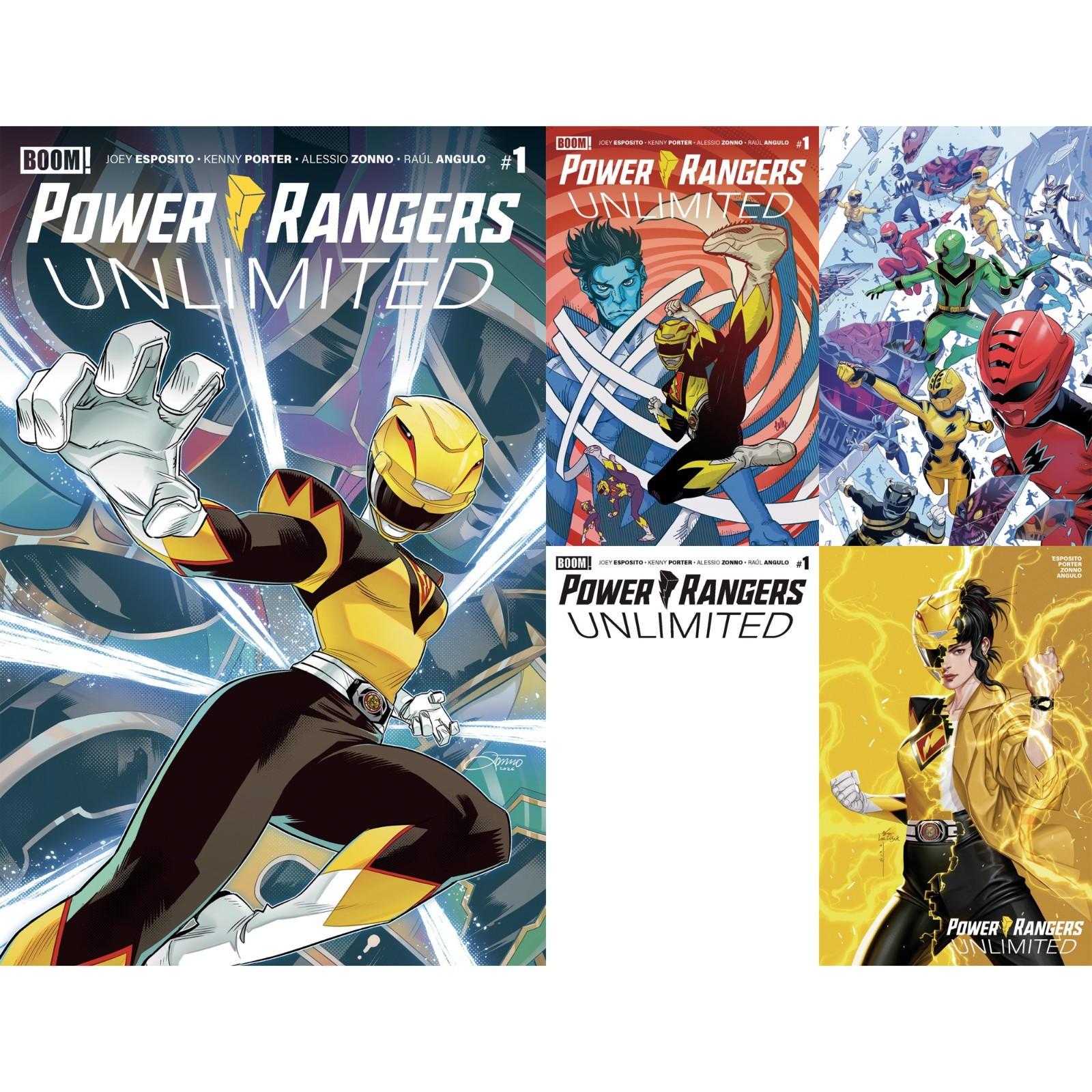 Power Rangers Unlimited (2026) #1 2 3 BOOM Studios COVER SELECT