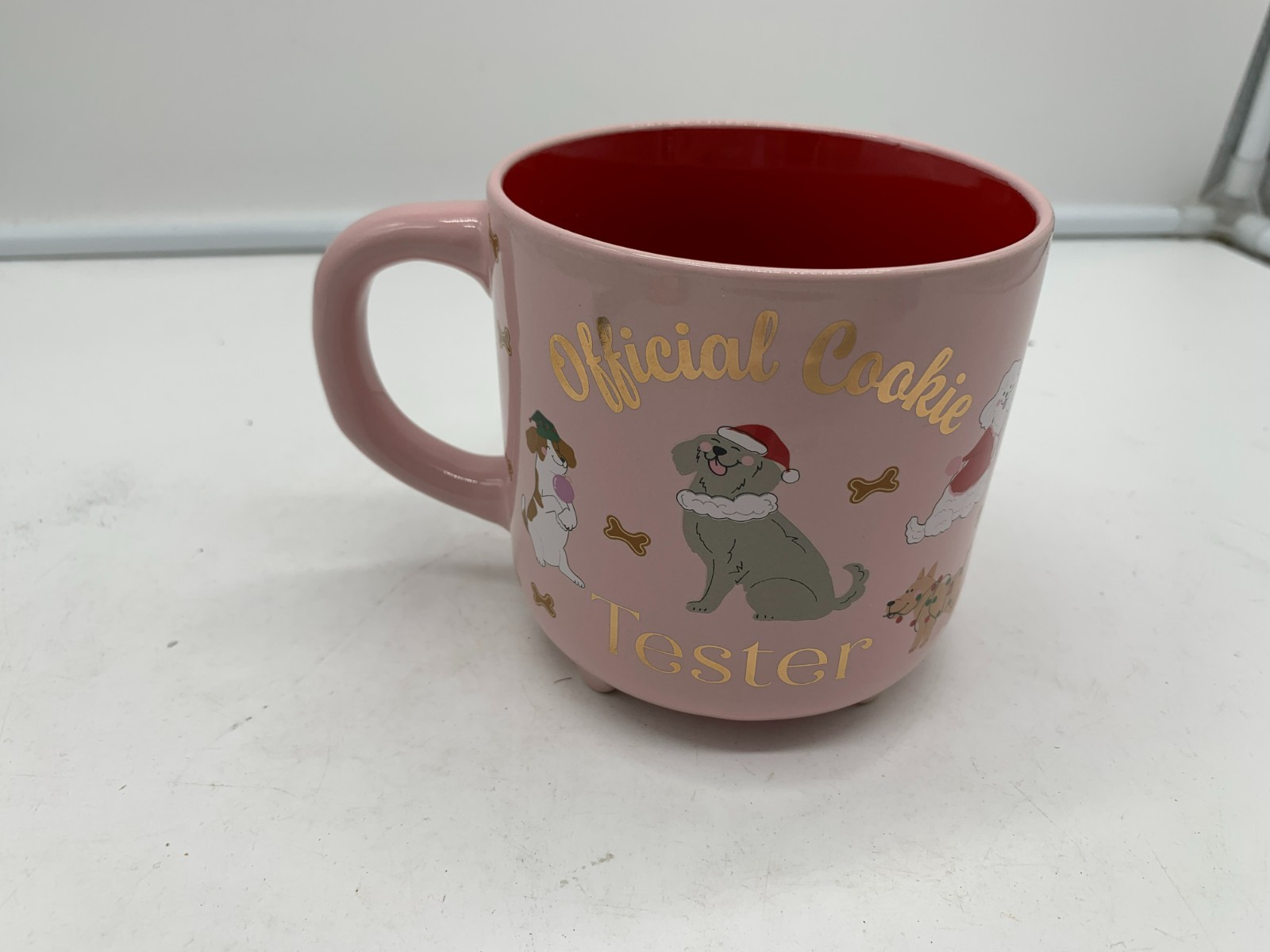 Ceramic 18oz Christmas Official Cookie Tester Dog Coffee Mug BB02B41033