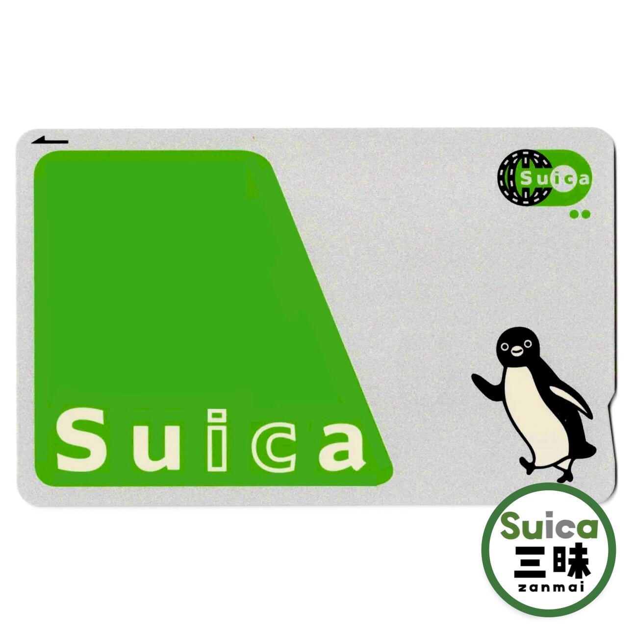 ¥500 pre-charged ¥500 deposit Suica Transportation IC card Penguin with tracking