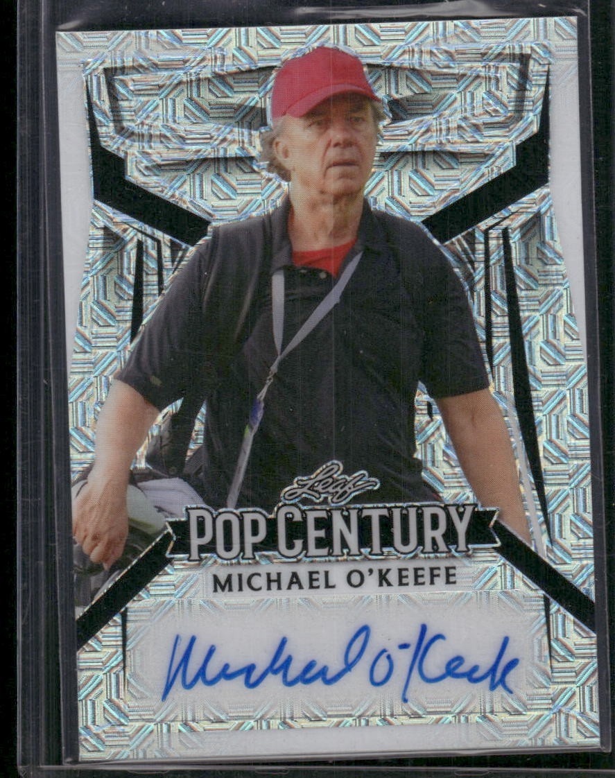 MICHAEL O'KEEFE 2023 Leaf Metal Pop Century Silver Mojo Auto #D /15 #BA-MO1