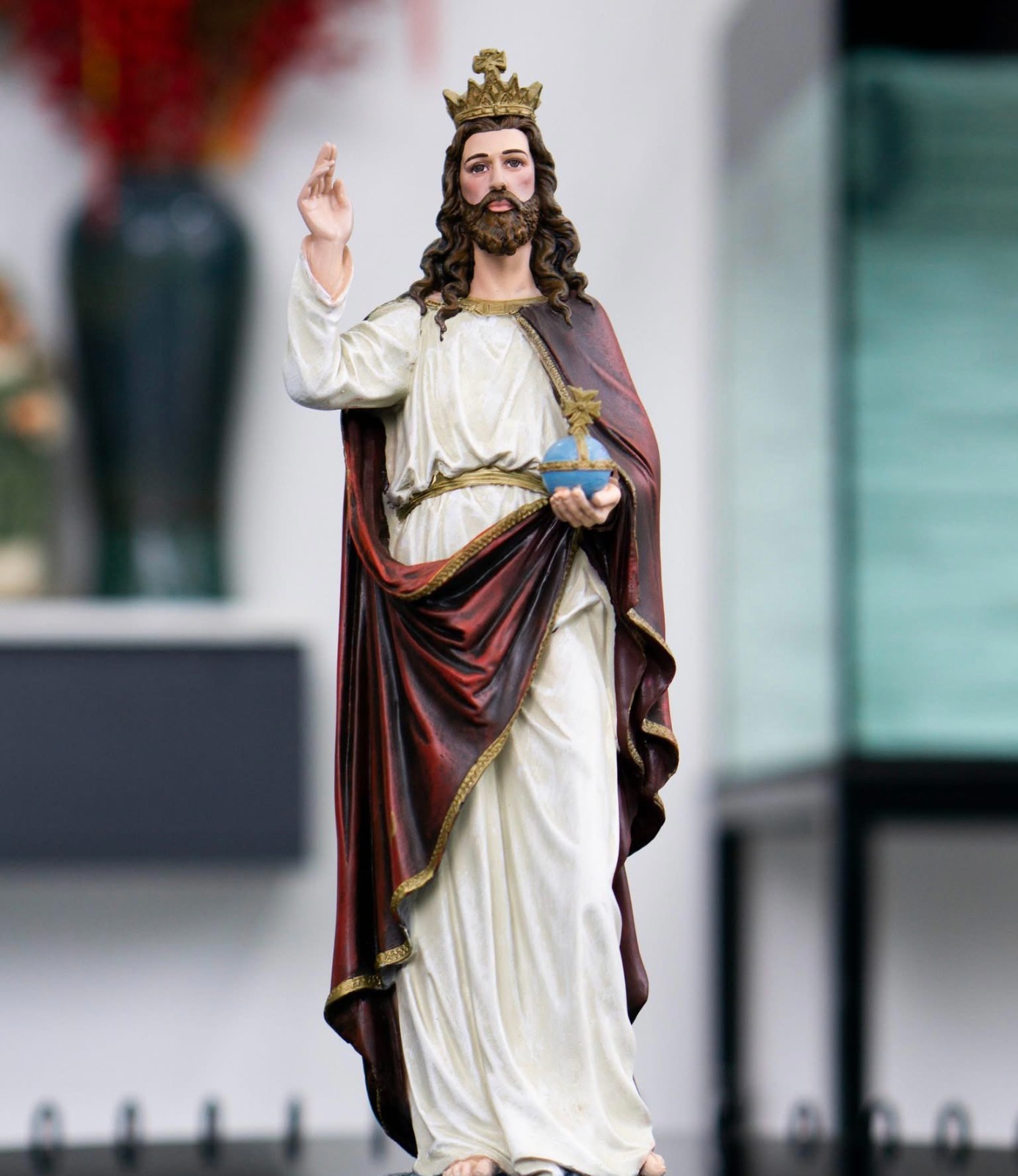 Christ the King Statue 13.8\