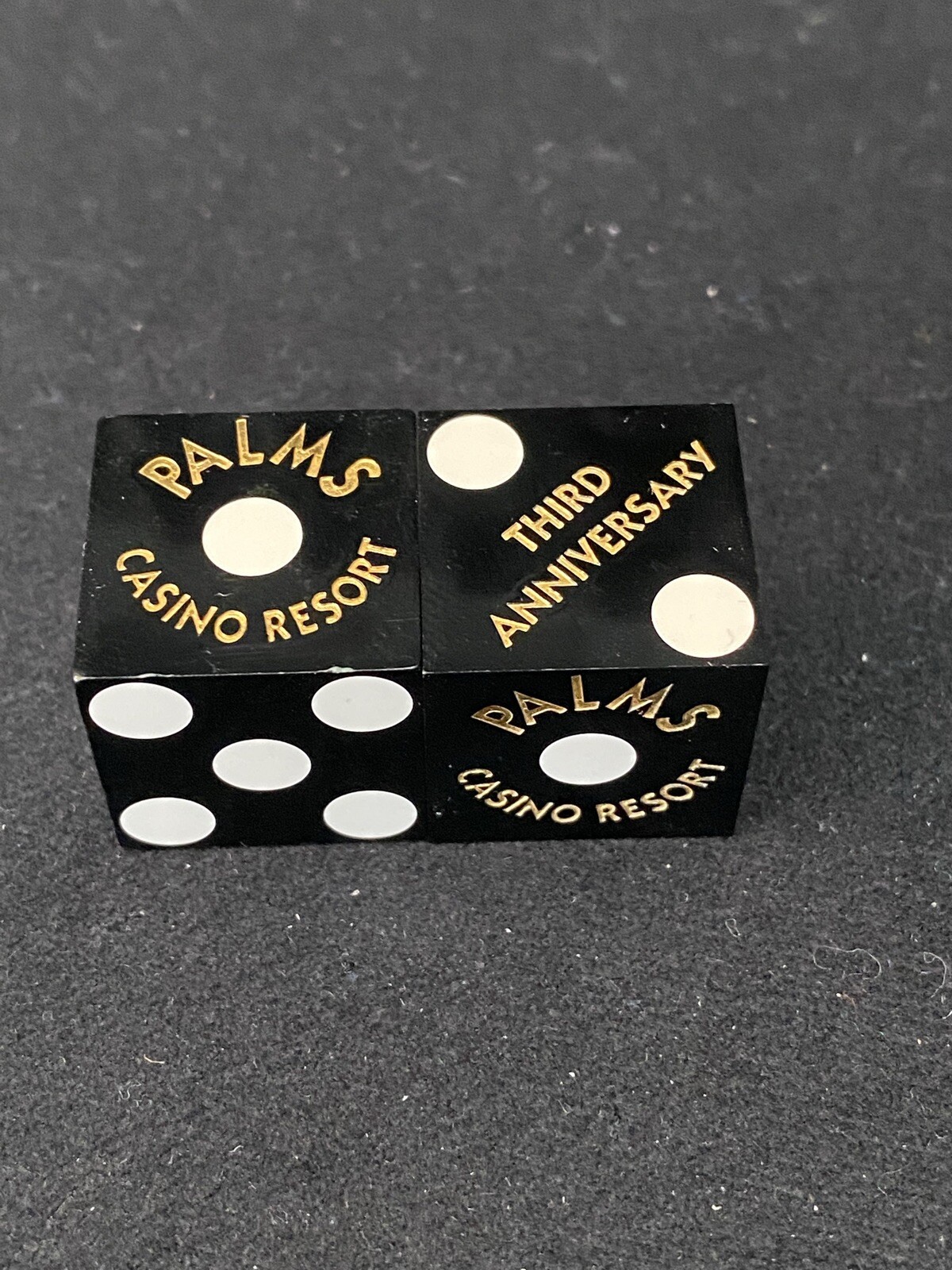 PALMS 2004 3rd Anniversary special edition LAS VEGAS CASINO DICE PALMS 2004 3rd Anniversary special edition LAS VEGAS CASINO DICE