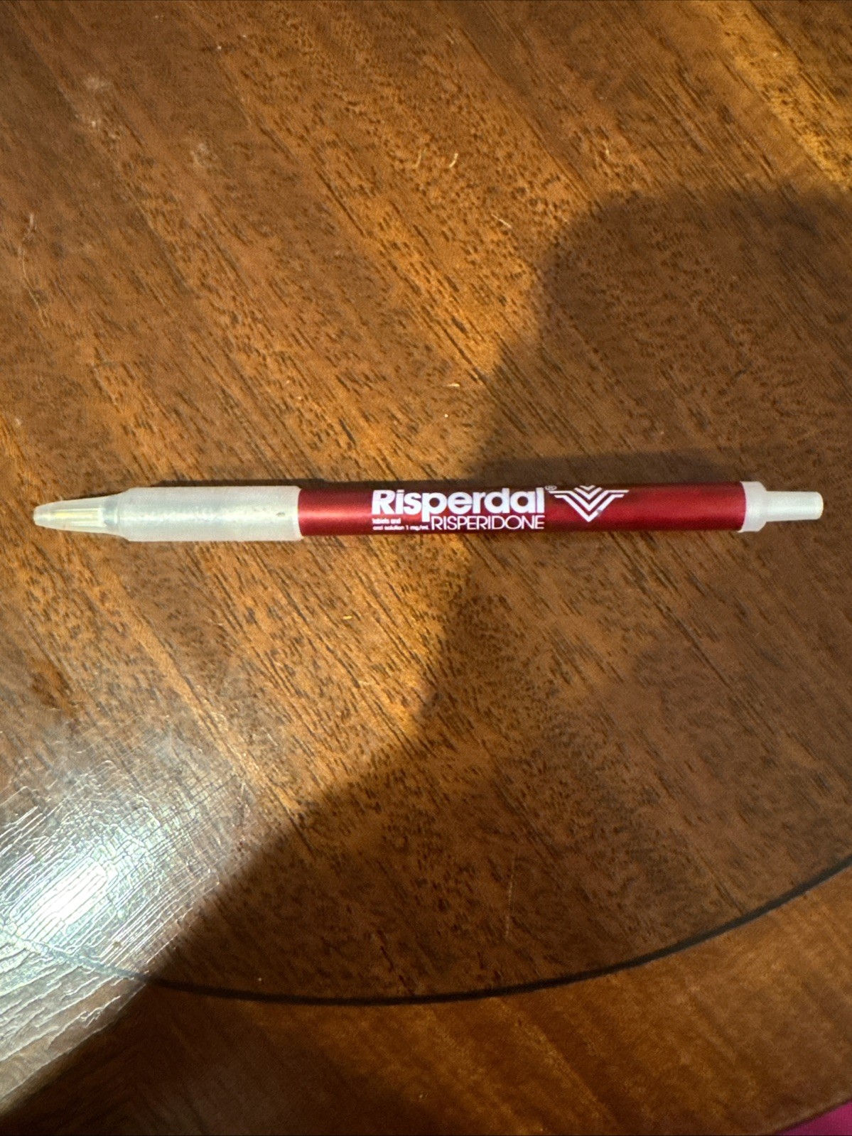 Vintage Pharmaceutical Promotional Pen Risperdal Pharmaceuticals Advertising