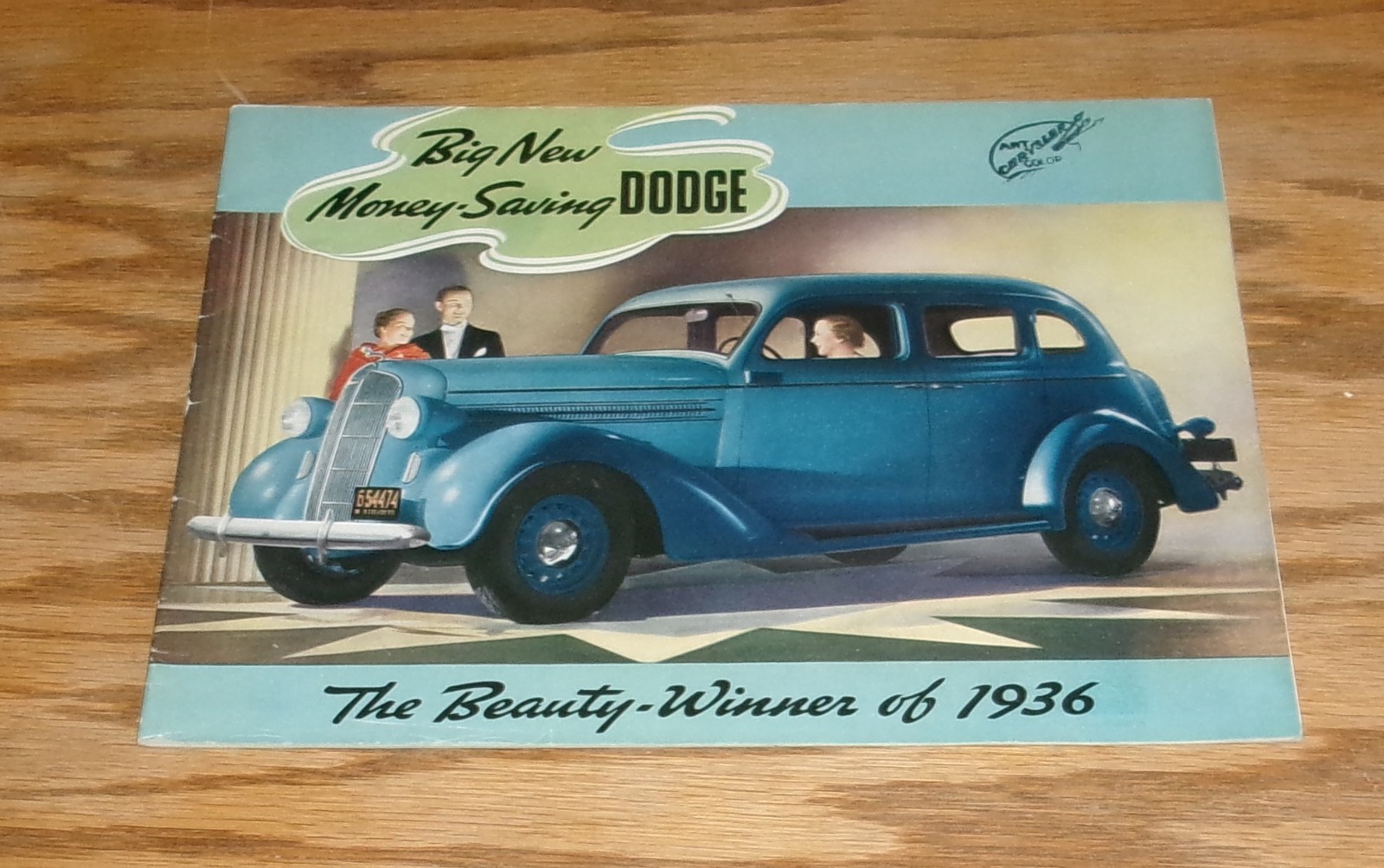 Original 1936 Dodge Full Line Deluxe Sales Brochure 36 Convertible Coupe Sedan Original 1936 Dodge Full Line Deluxe Sales Brochure 36 Convertible Coupe Sedan