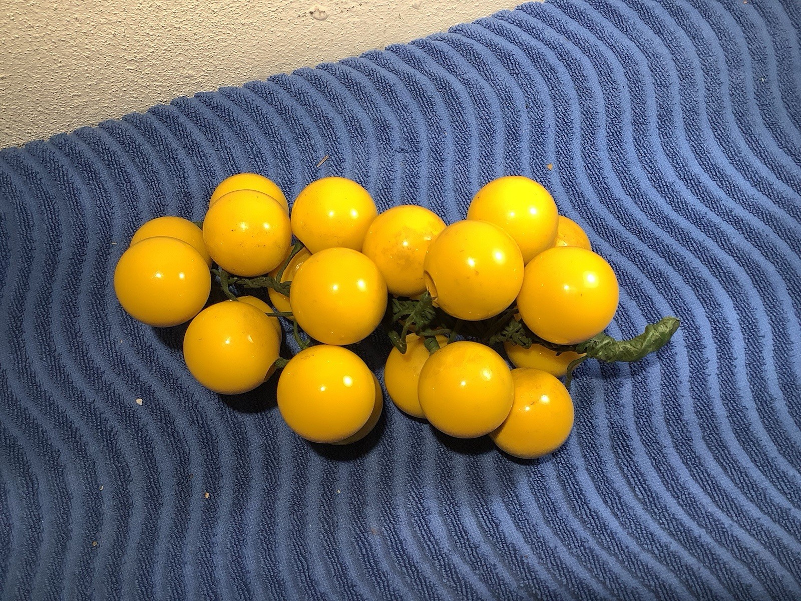 SUPERB Vintage MCM YELLOW Lucite Grapes 11” Long RARE LOOK