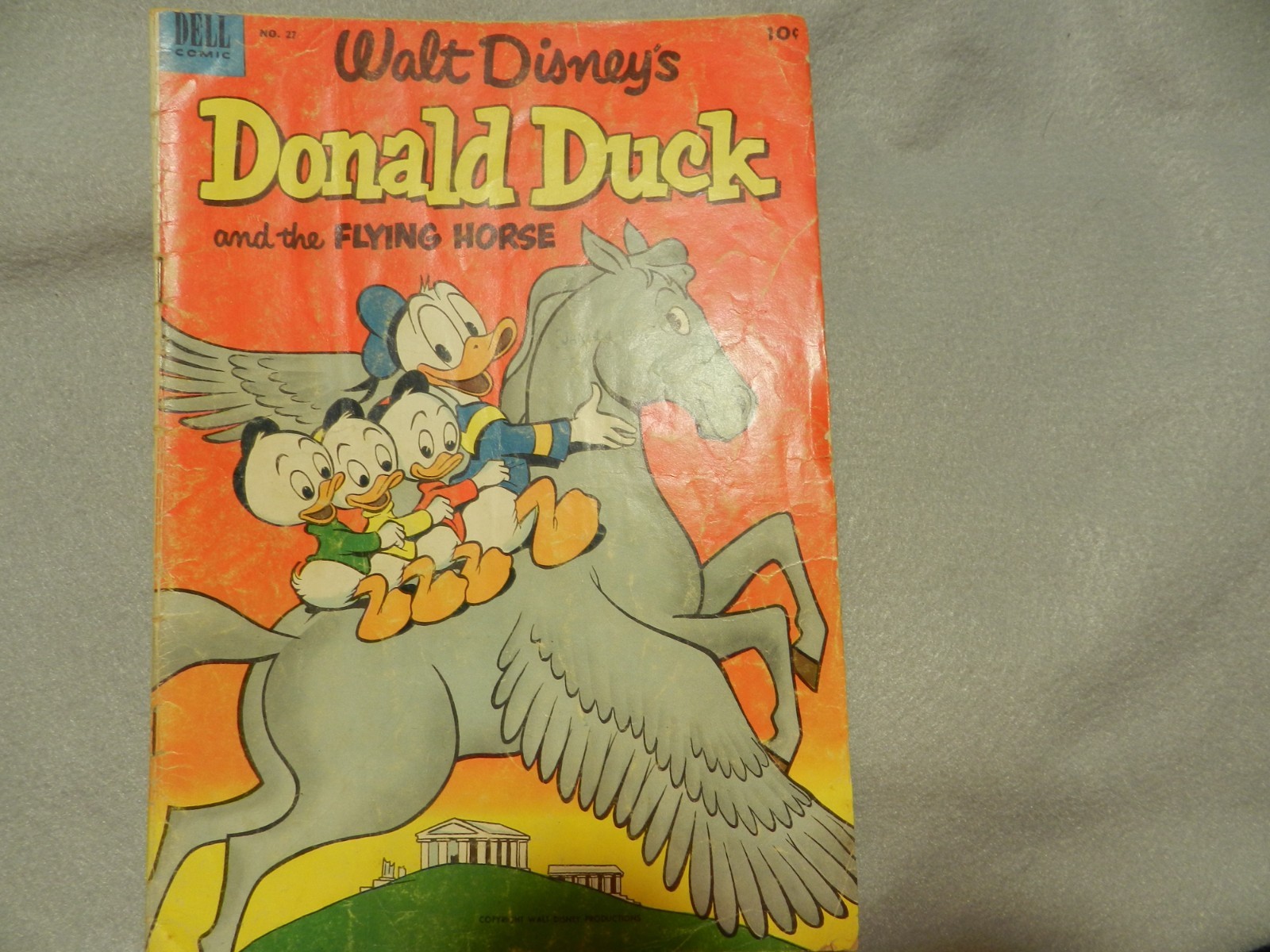 Walt Disney's Donald Duck and the flying horse #27 G Carl Barks flying horse