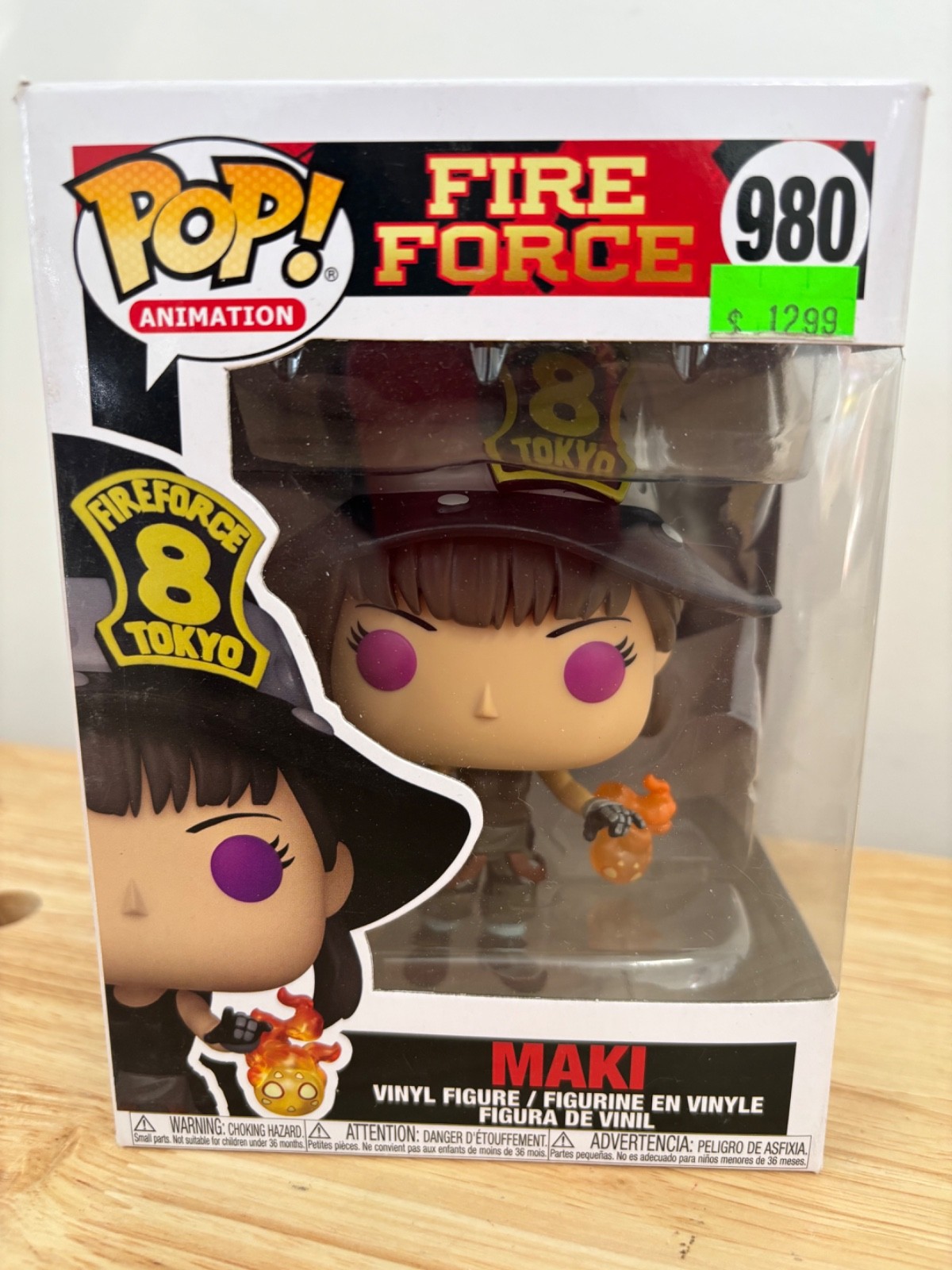 Funko Pop Animation Fire Force #980 Maki 4\
