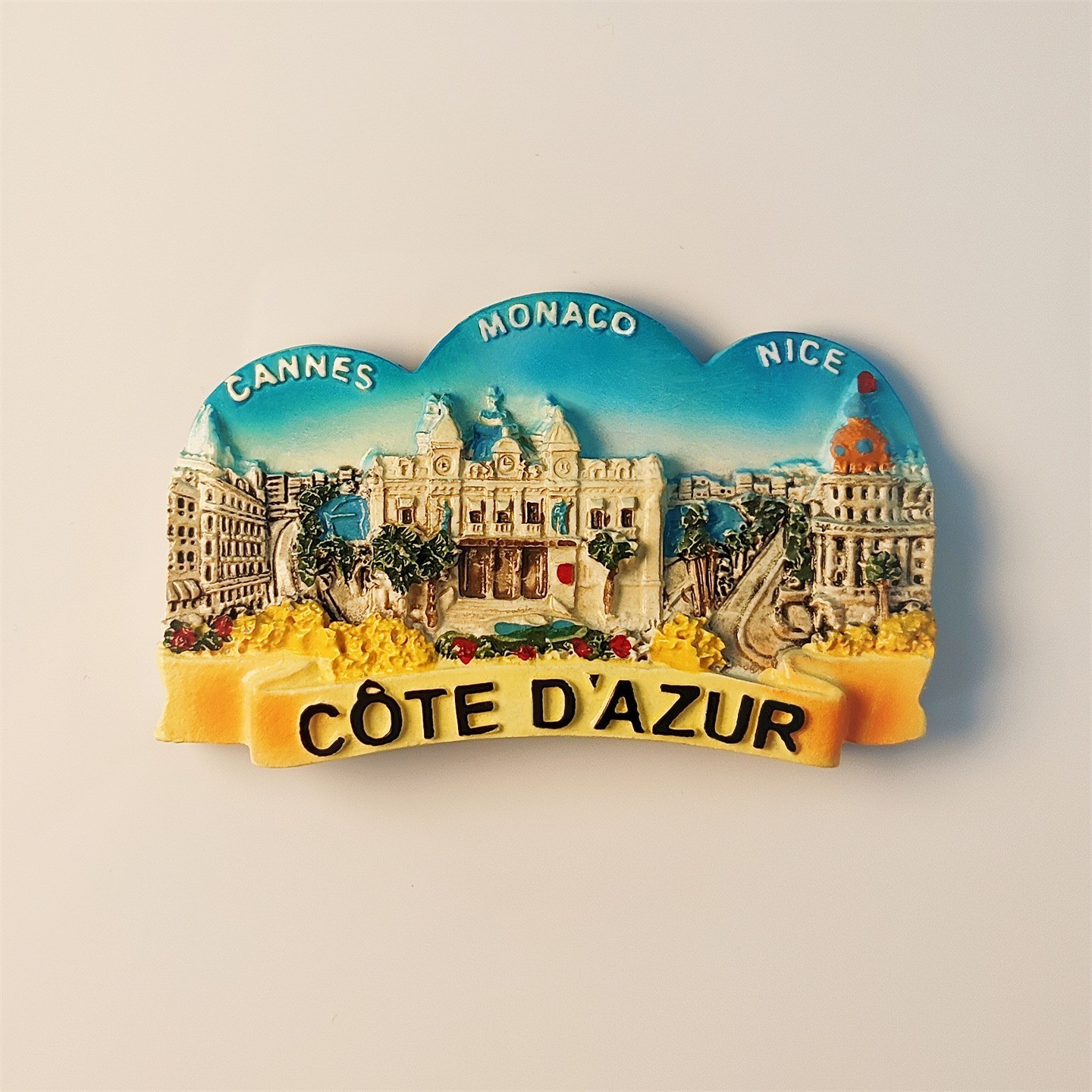 France Cannes Monaco Nice landmark Tourist Souvenir 3D Resin Fridge Magnet Gift France Cannes Monaco Nice landmark Tourist Souvenir 3D Resin Fridge Magnet Gift