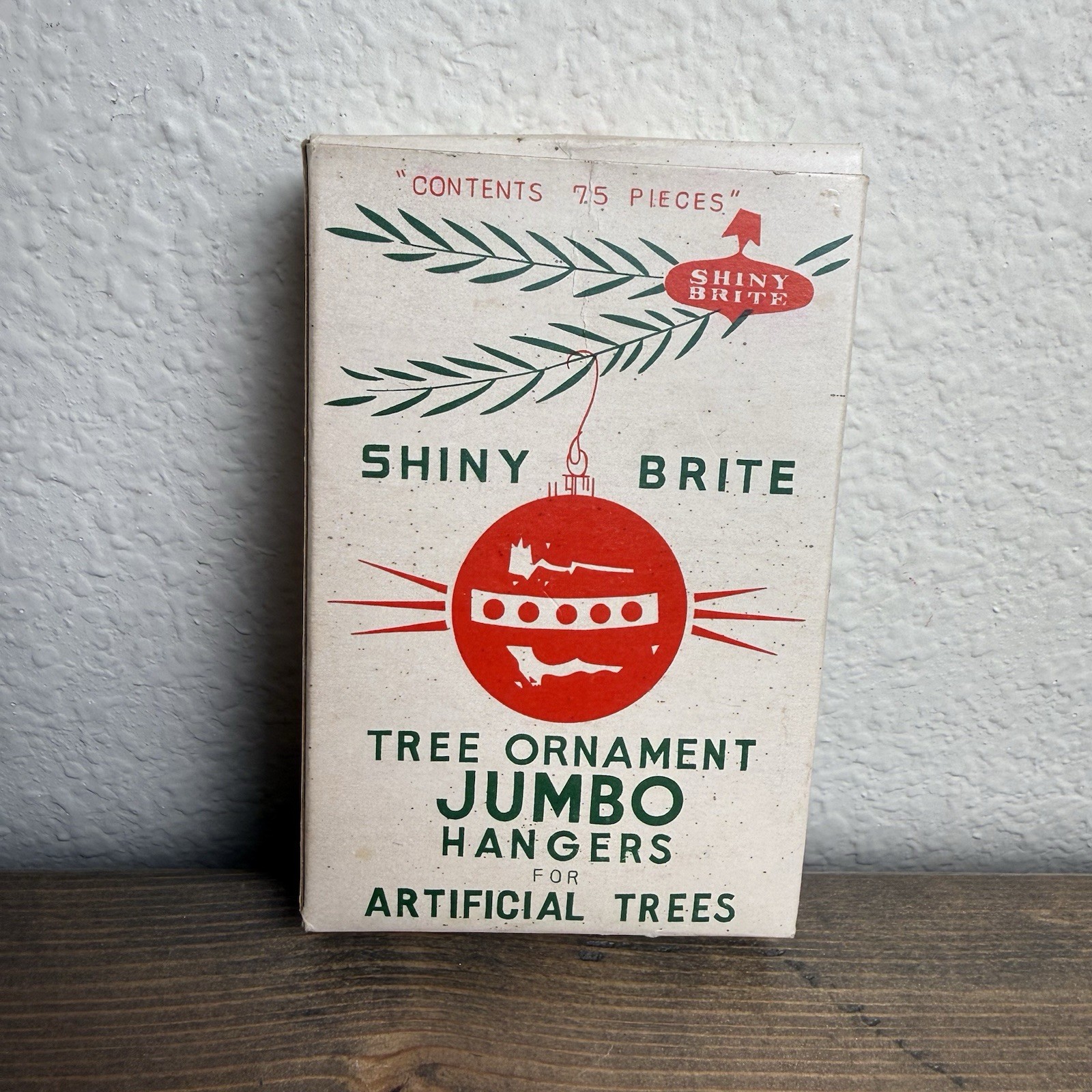 Vintage Shiny Brite Christmas Tree Ornament Hangers with Original Box (USA)