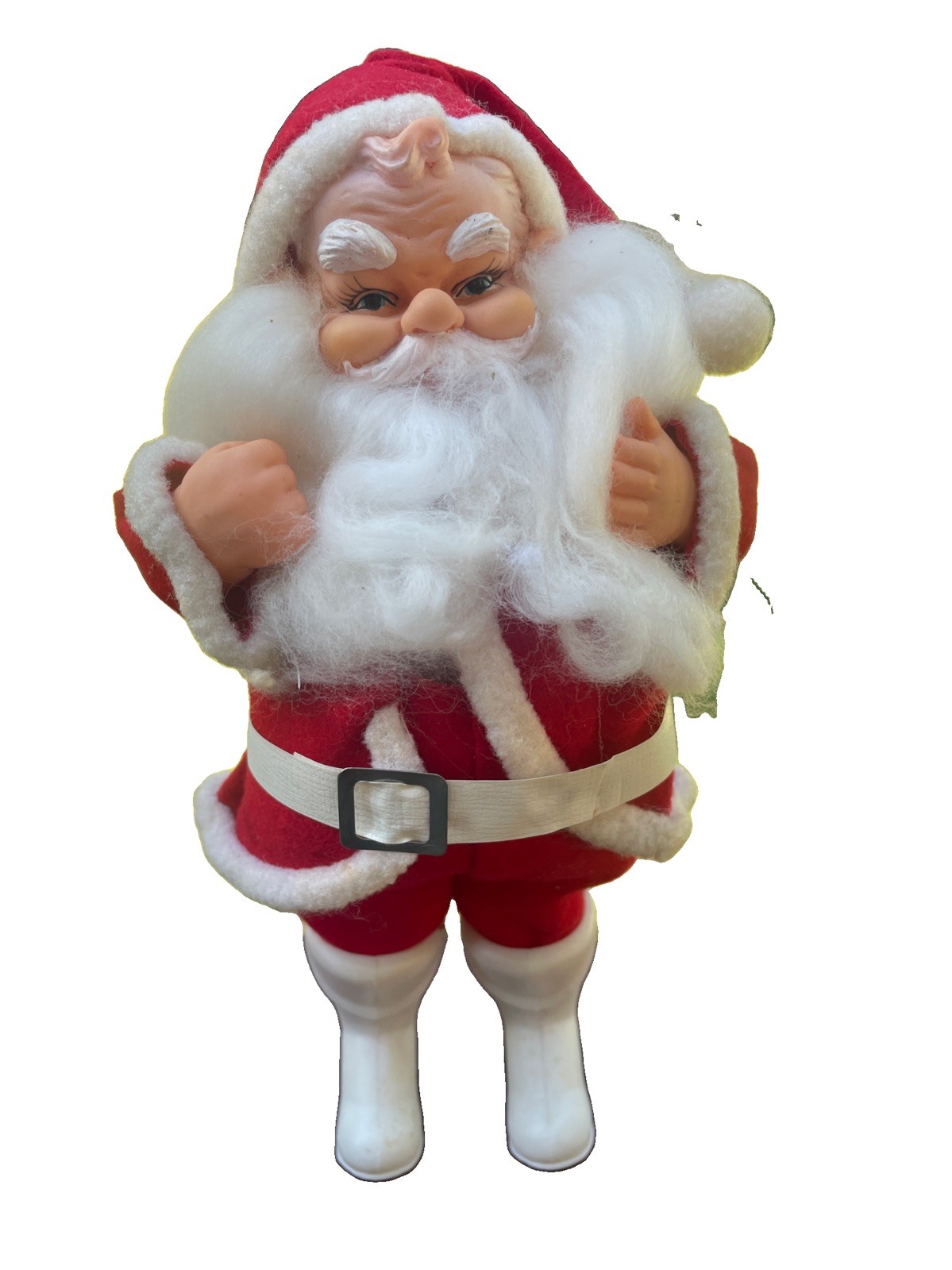 Vintage Japan Felt Christmas Santa Claus Figure