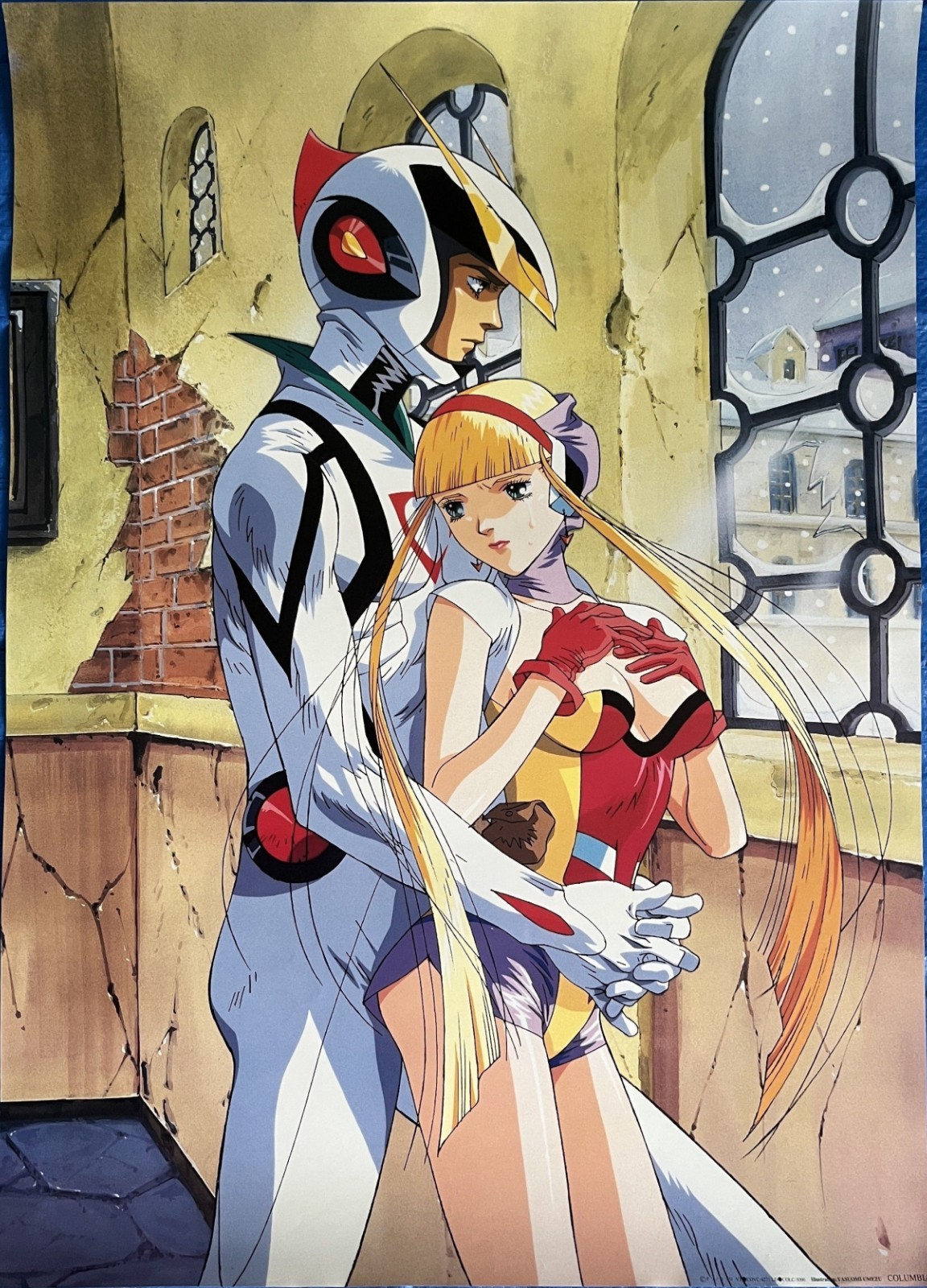 Casshan: Robot Hunter promotional poster 1993 OVA Japan ANIME