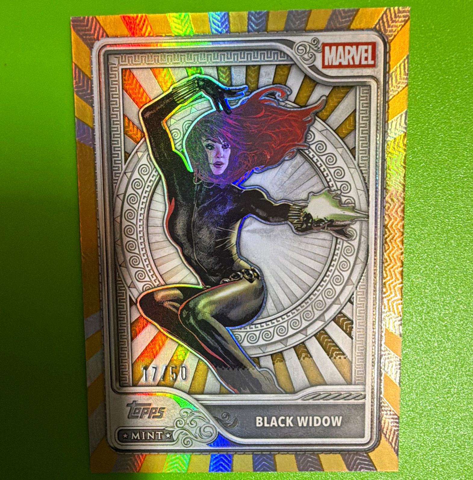 Topps 2026 Topps Mint Marvel Black Widow Silver /50 Non-Sport Card #66