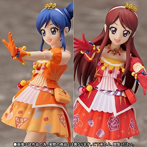 S.H.Figuarts Aikatsu Aoi Kiriya & Ran Shibuki Soleil Ver. Action Figure Bandai