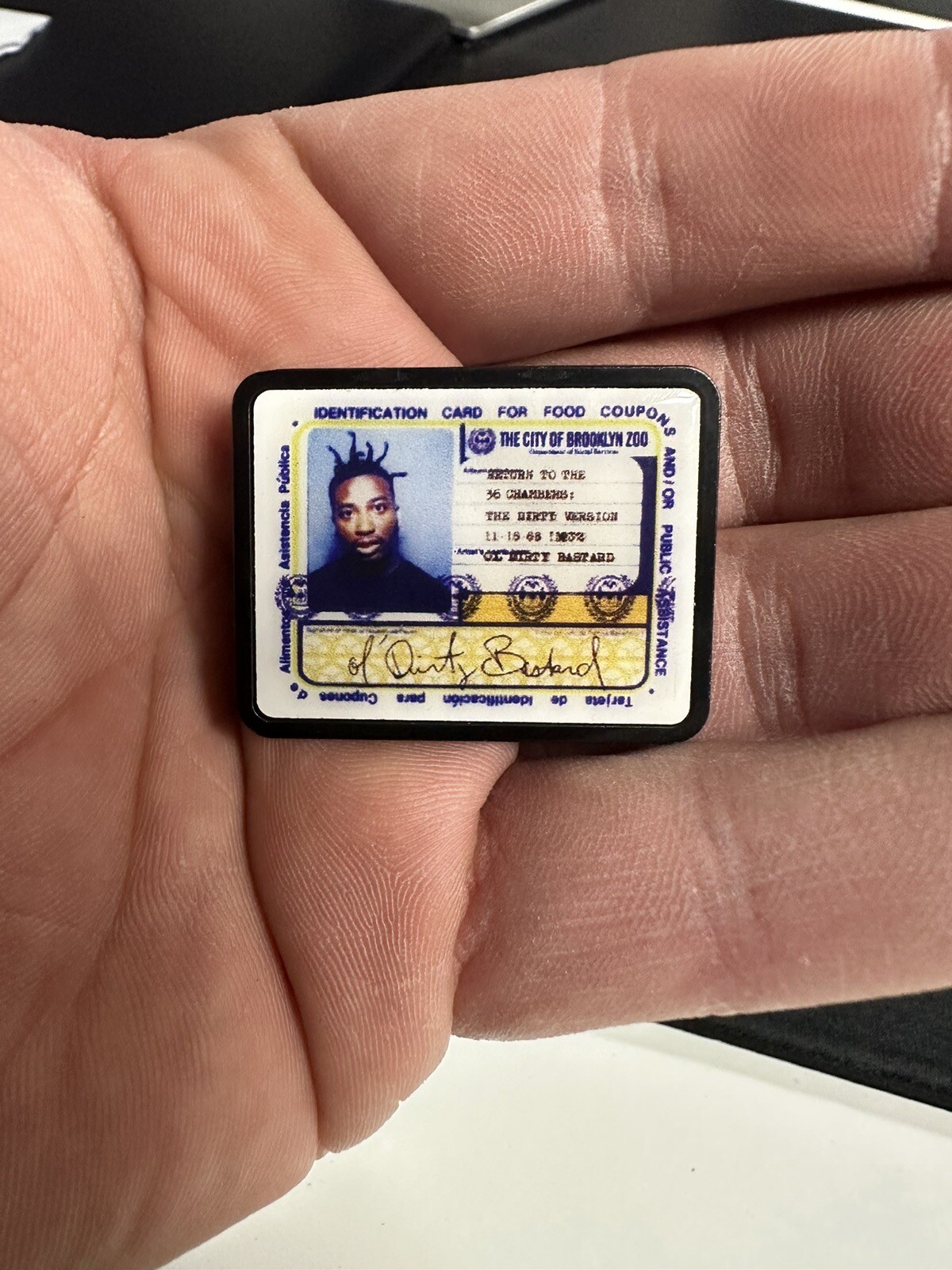 Ol Dirty Bastard  Enamel Pin
