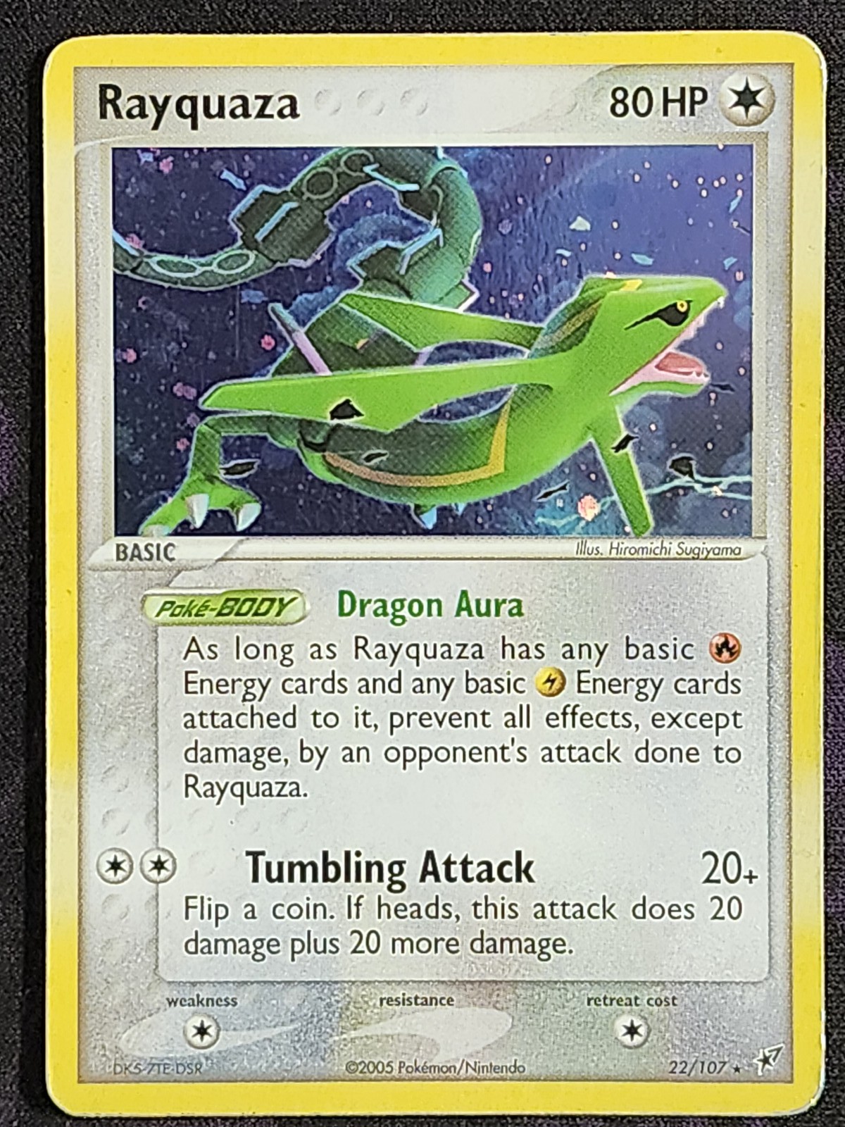 Pokemon Rayquaza 22/107 (MP) Deck Exclusive PR Pokemon Rayquaza 22/107 (MP) Deck Exclusive PR