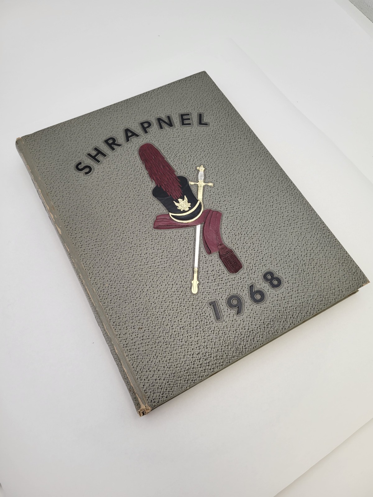 Vintage 1968 Schrapnel New York NY Cornwall Hudson Military Academy Yearbook