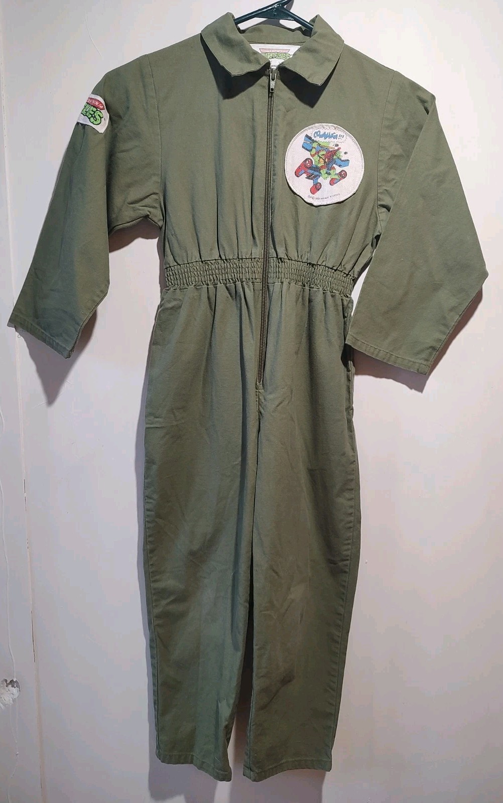 Vtg 1989 TMNT Teenage Mutant Ninja Turtles Flight Suit Jumpsuit Costume Kids 6 Vtg 1989 TMNT Teenage Mutant Ninja Turtles Flight Suit Jumpsuit Costume Kids 6