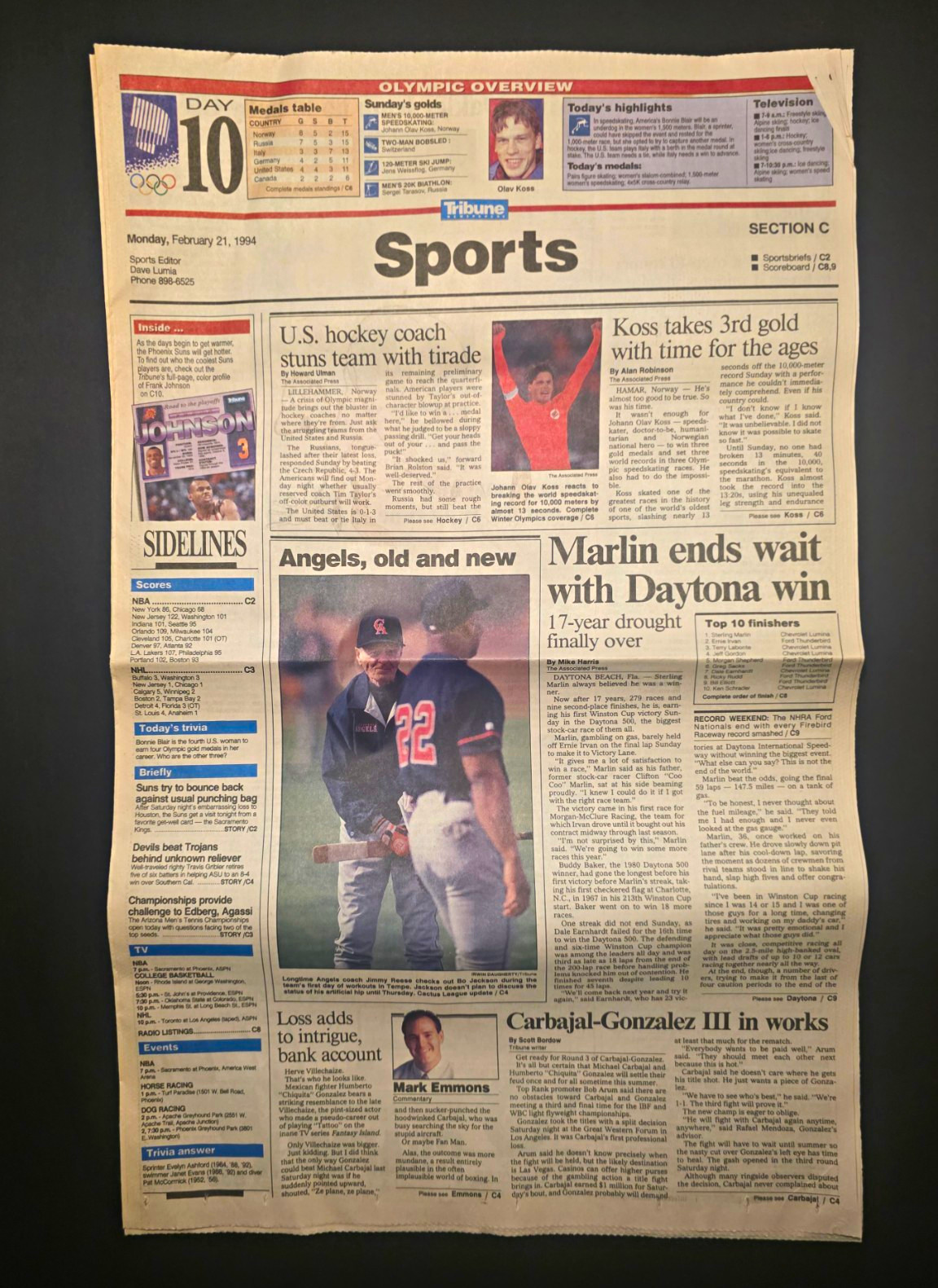 Tribune Sports Section C \ Tribune Sports Section C \