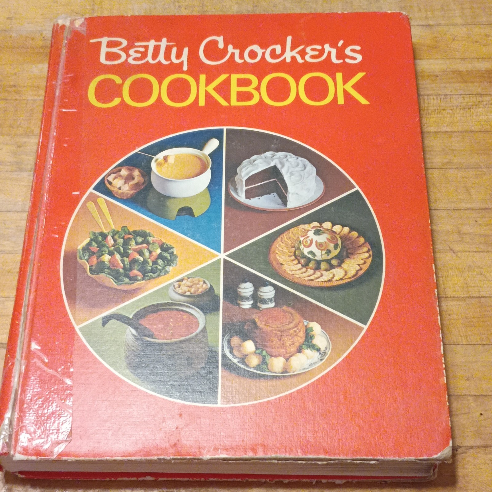 Betty Crocker’s Cookbook 1972 Hardcover + Sears Happy-Holiday Recipes Collection