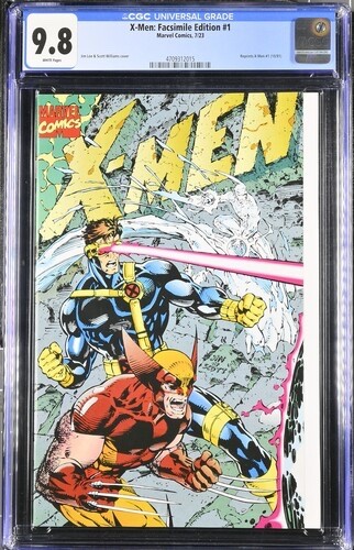 CGC 9.8 X-MEN: FACSIMILE EDITION #1 .. JIM LEE COVER & ART .. 2023 ..